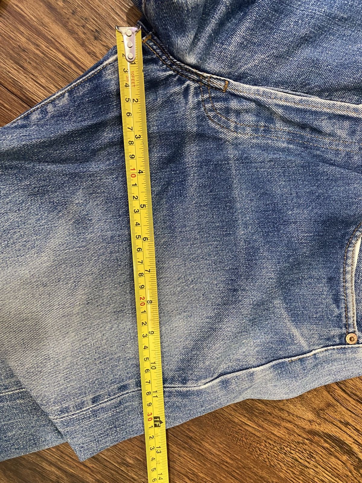 Levi's × Levi's Vintage Clothing × Vintage size 32x30 vintage levi's 501 redline distressed denime USA Size US 32 / EU 48 - 10 Thumbnail