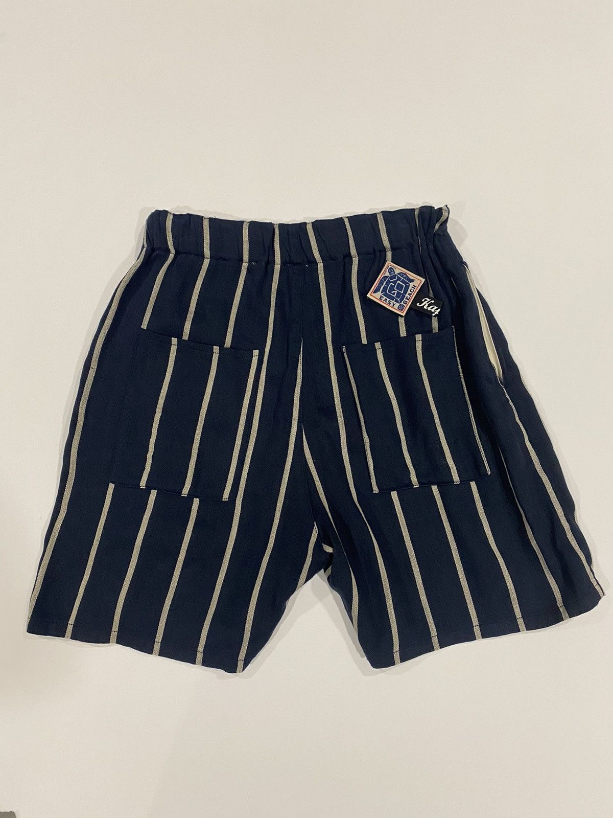 Kapital Kapital Striped Velcro Patch Shorts Size US 32 / EU 48 - 5 Thumbnail