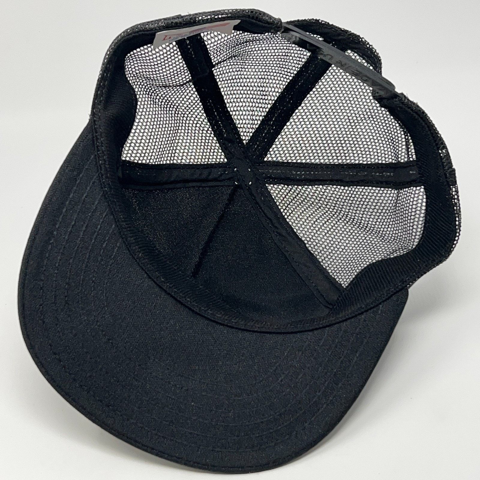 Vintage Vintage 80s Farm King Patch Trucker Hat Baseball Cap Black Size ONE SIZE - 4 Thumbnail