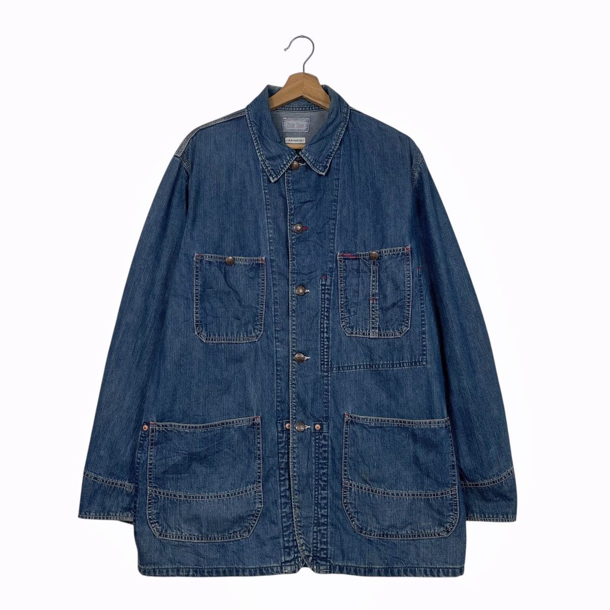 Blue Blue Japan Blue Blue Japan Arigato Workwear Denim Jacket Size US M / EU 48-50 / 2 - 1 Thumbnail