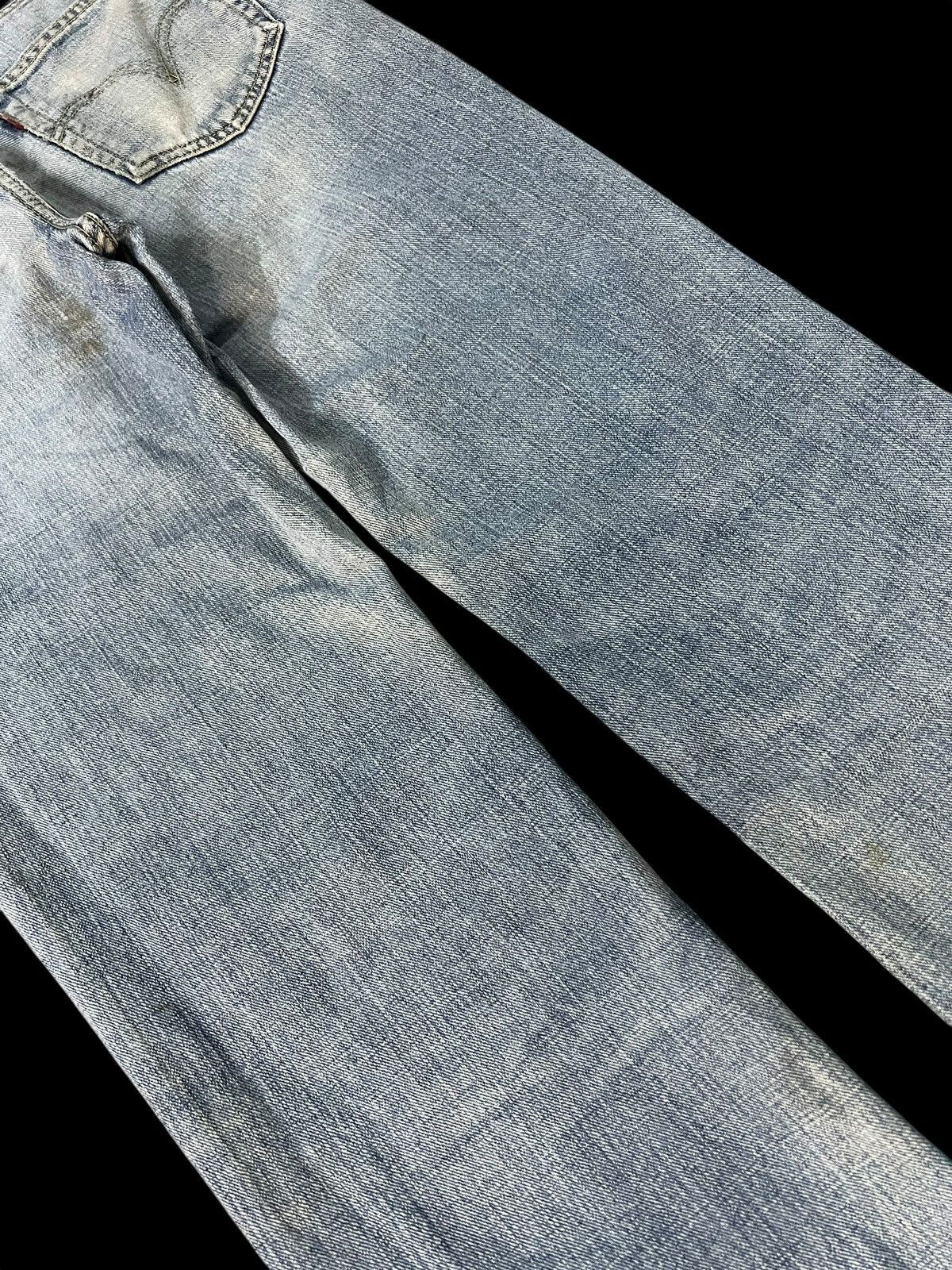 Levi's Vintage Levi’s 533 Distress Faded Denim Jean Size US 31 - 12 Thumbnail