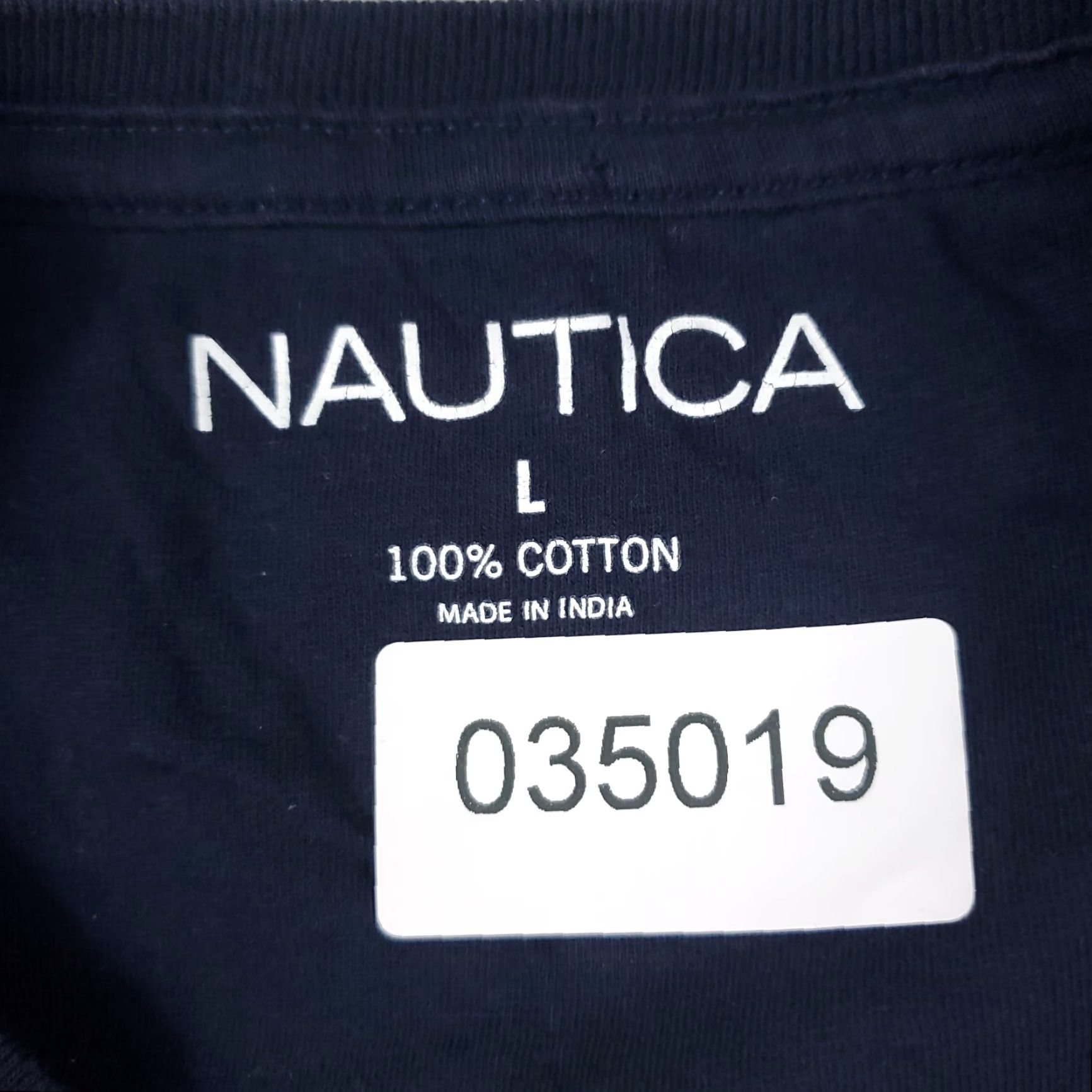 Nautica Nautica Shirt Mens Large Red Striped Crew Neck Short Sleeve Logo Casual Size US L / EU 52-54 / 3 - 7 Thumbnail