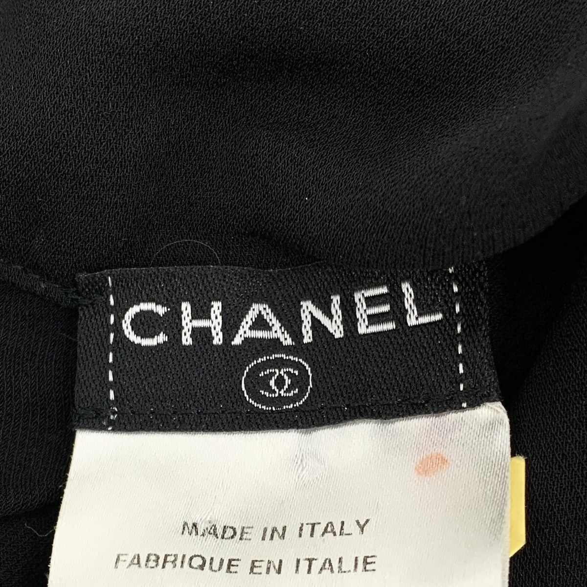 Chanel Chanel Black Silk High Neck Long Sleeve T-shirt K26WX Size XS / US 0-2 / IT 36-38 - 5 Thumbnail