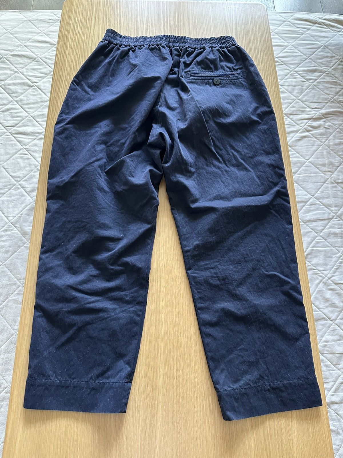 Studio Nicholson Studio Nicholson Gentile Pant in Navy / Sz S / W 32 Size US 32 / EU 48 - 6 Thumbnail
