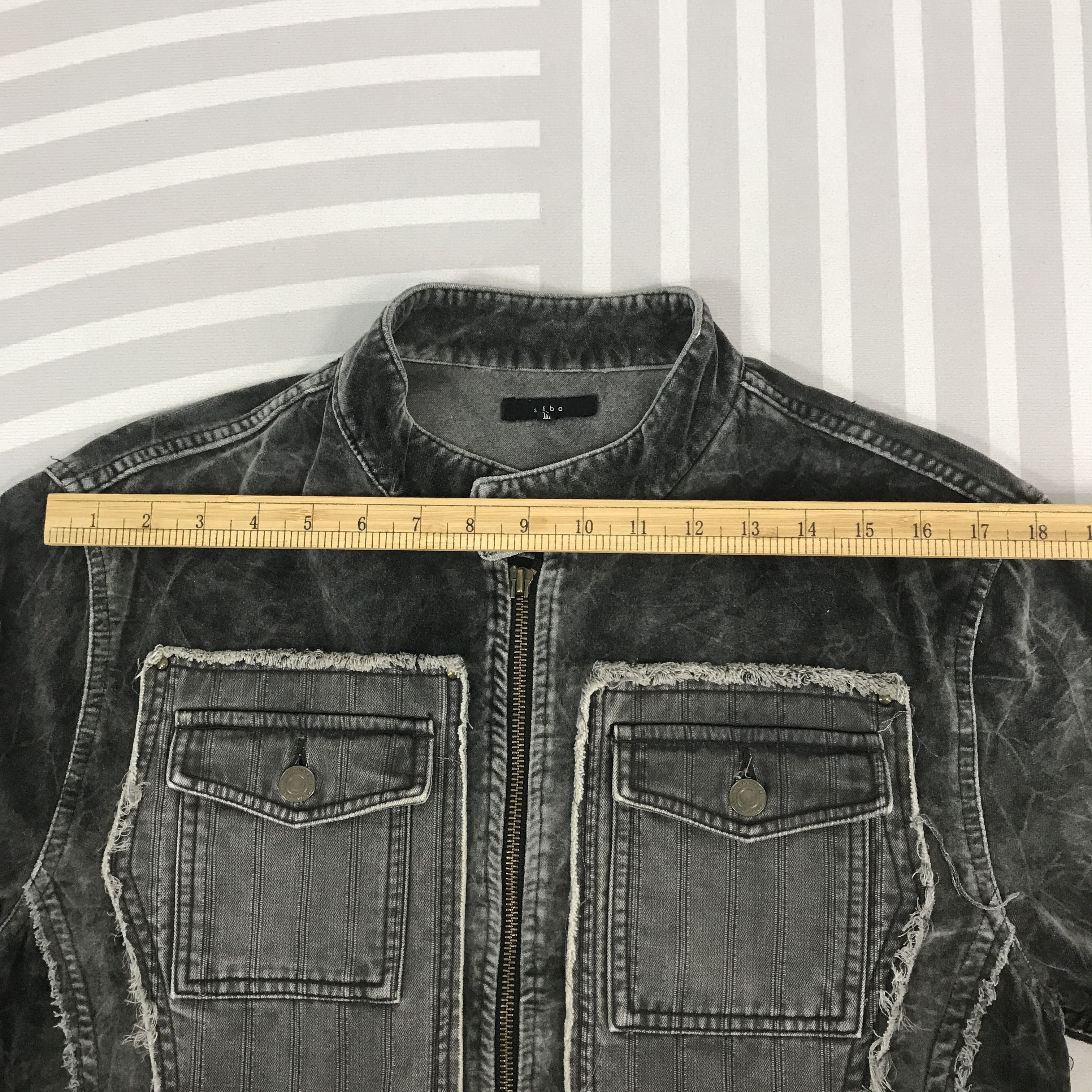 Japanese Brand Vintage Albe Japan made fashion Black zipper Jacket Size US L / EU 52-54 / 3 - 5 Thumbnail
