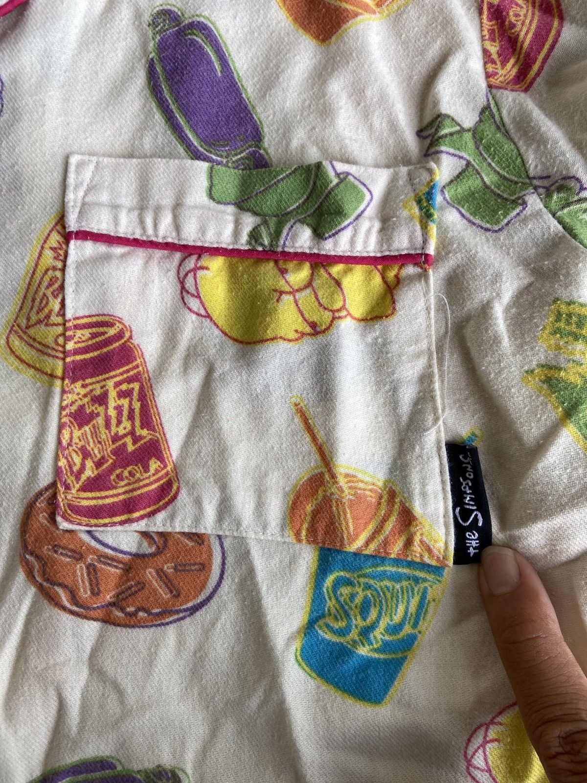 Cartoon Network × The Simpsons × Vintage Vintage The Simpsons Homer Pajama Longsleeve Size US M / EU 48-50 / 2 - 5 Thumbnail