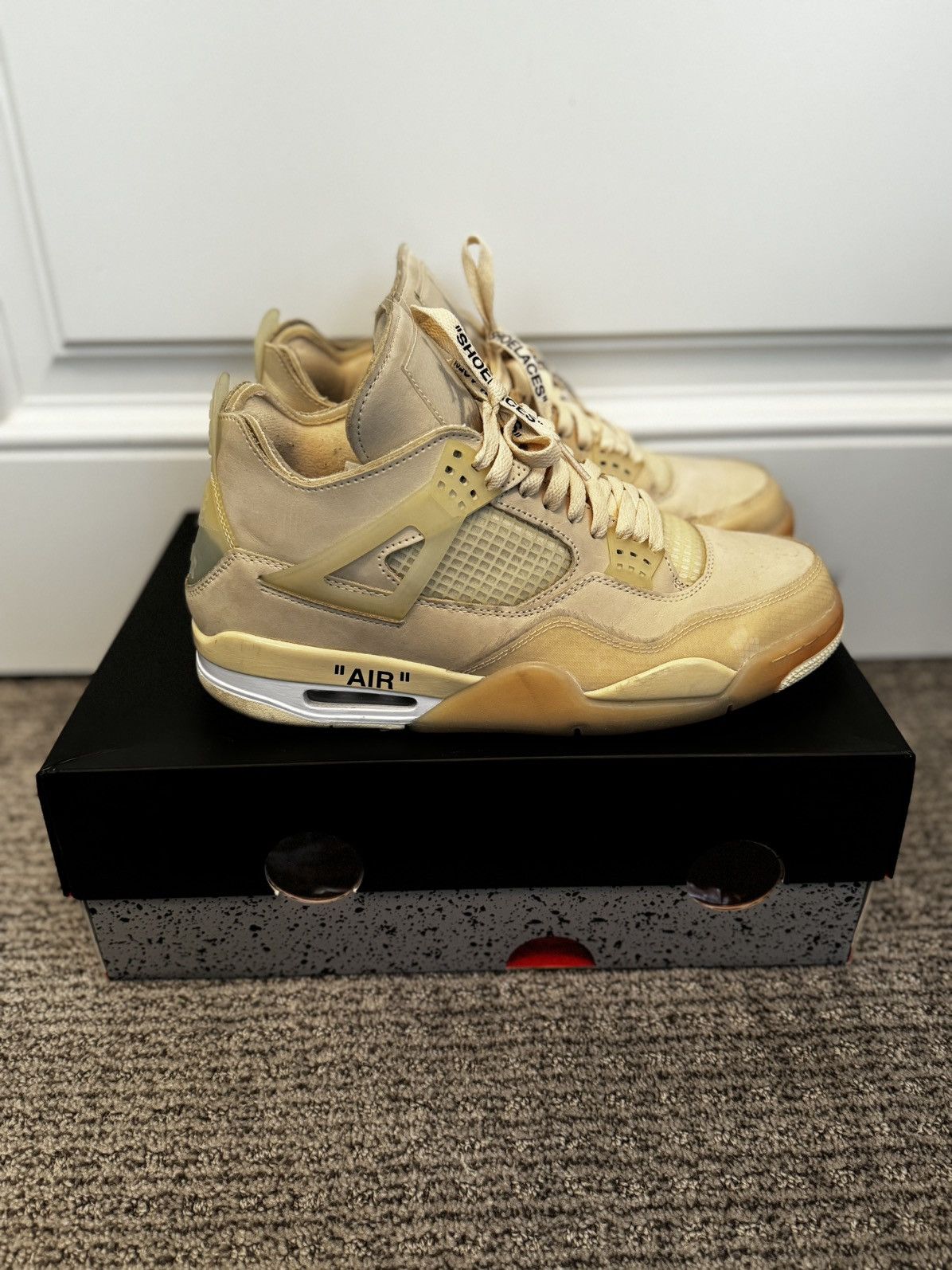 Jordan 4 Retro Off-White Sail (Women’s)