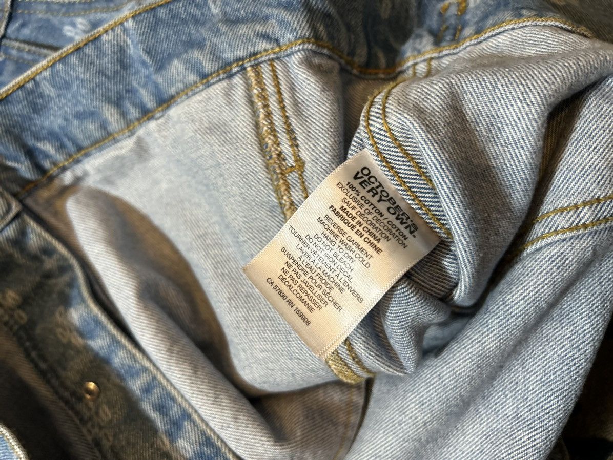 October's Very Own 2020 Monogram Denim Trucker jacket Size US L / EU 52-54 / 3 - 5 Thumbnail