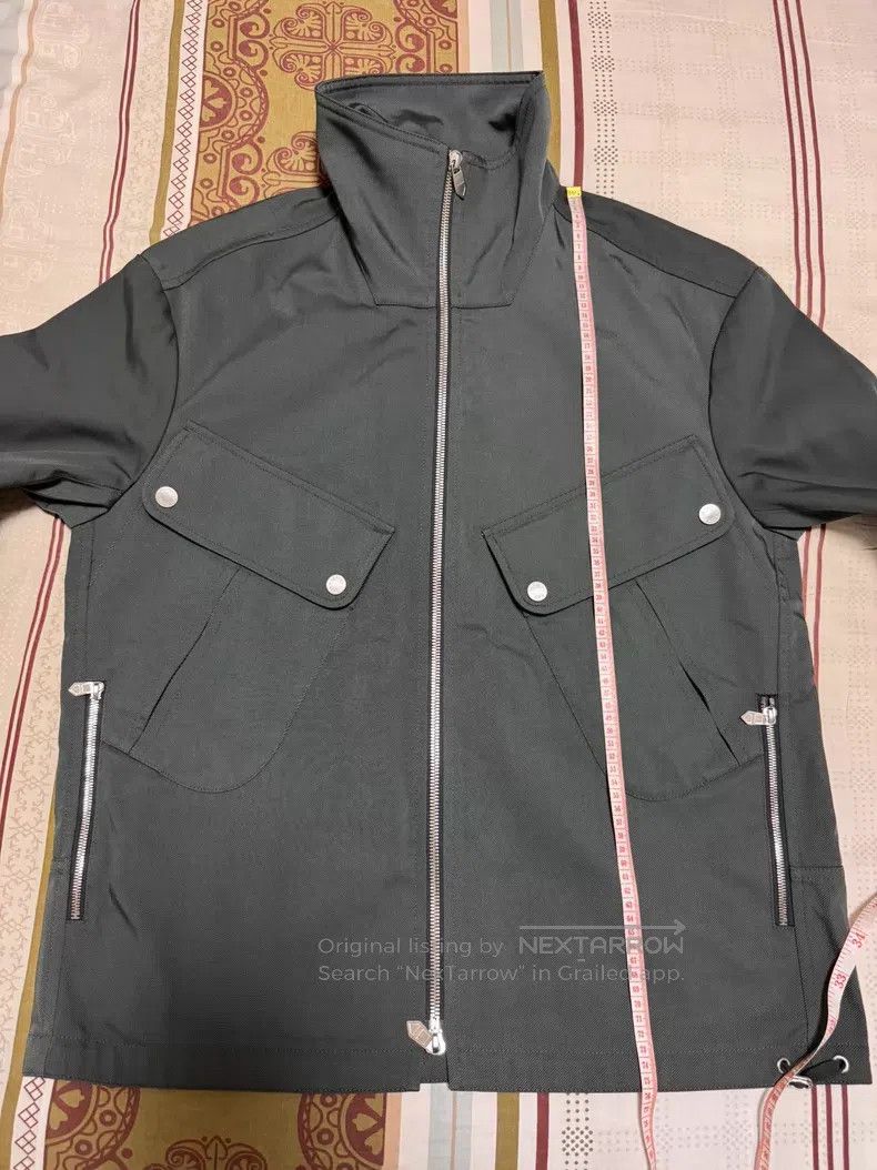 Hermes Hermes Windbreaker, jacket, stand collar jacket Size US M / EU 48-50 / 2 - 4 Thumbnail