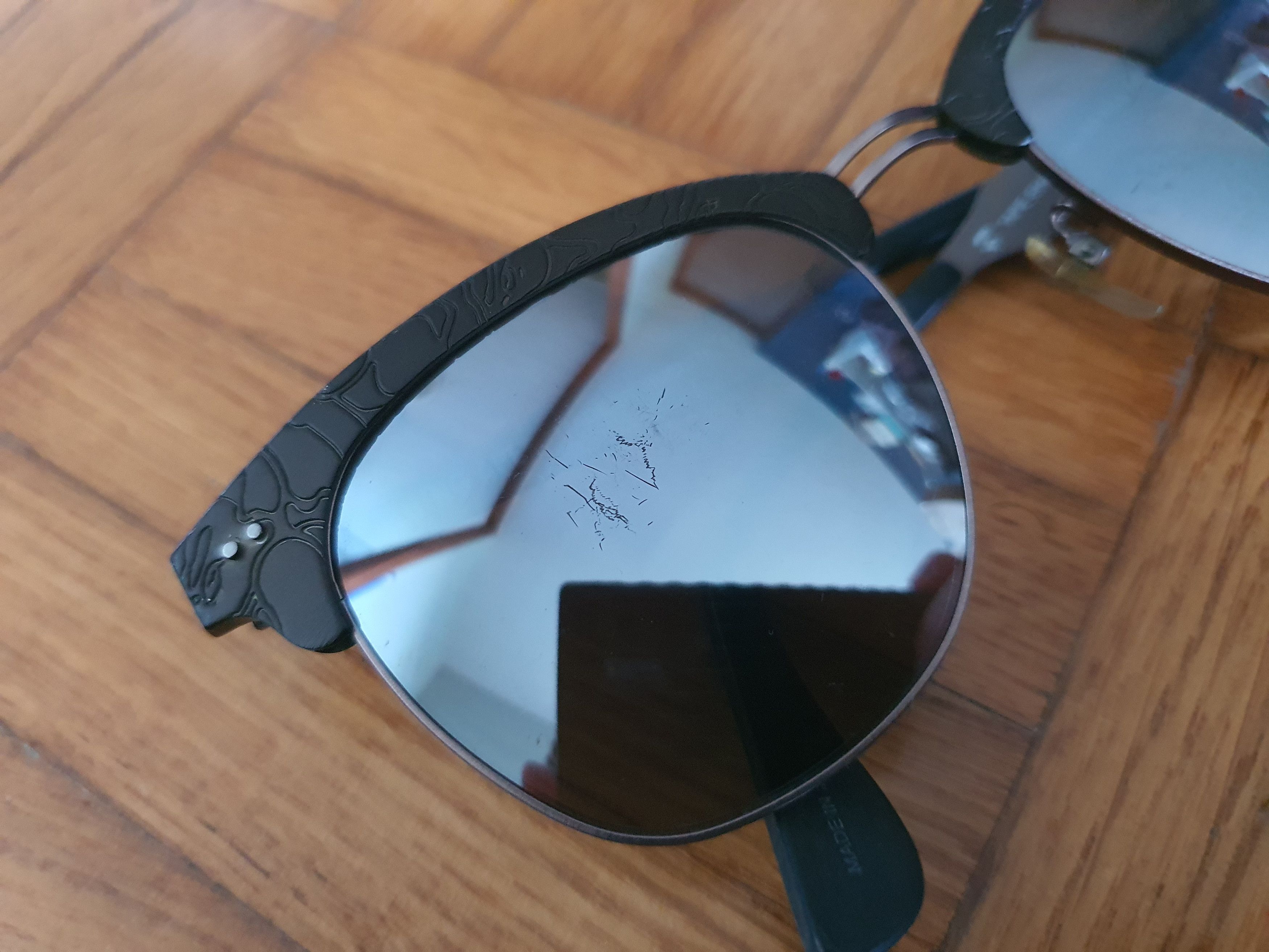 Bape Clubmaster Sunglasses Glasses w OG Camo Case (BS13041) Size ONE SIZE - 10 Thumbnail