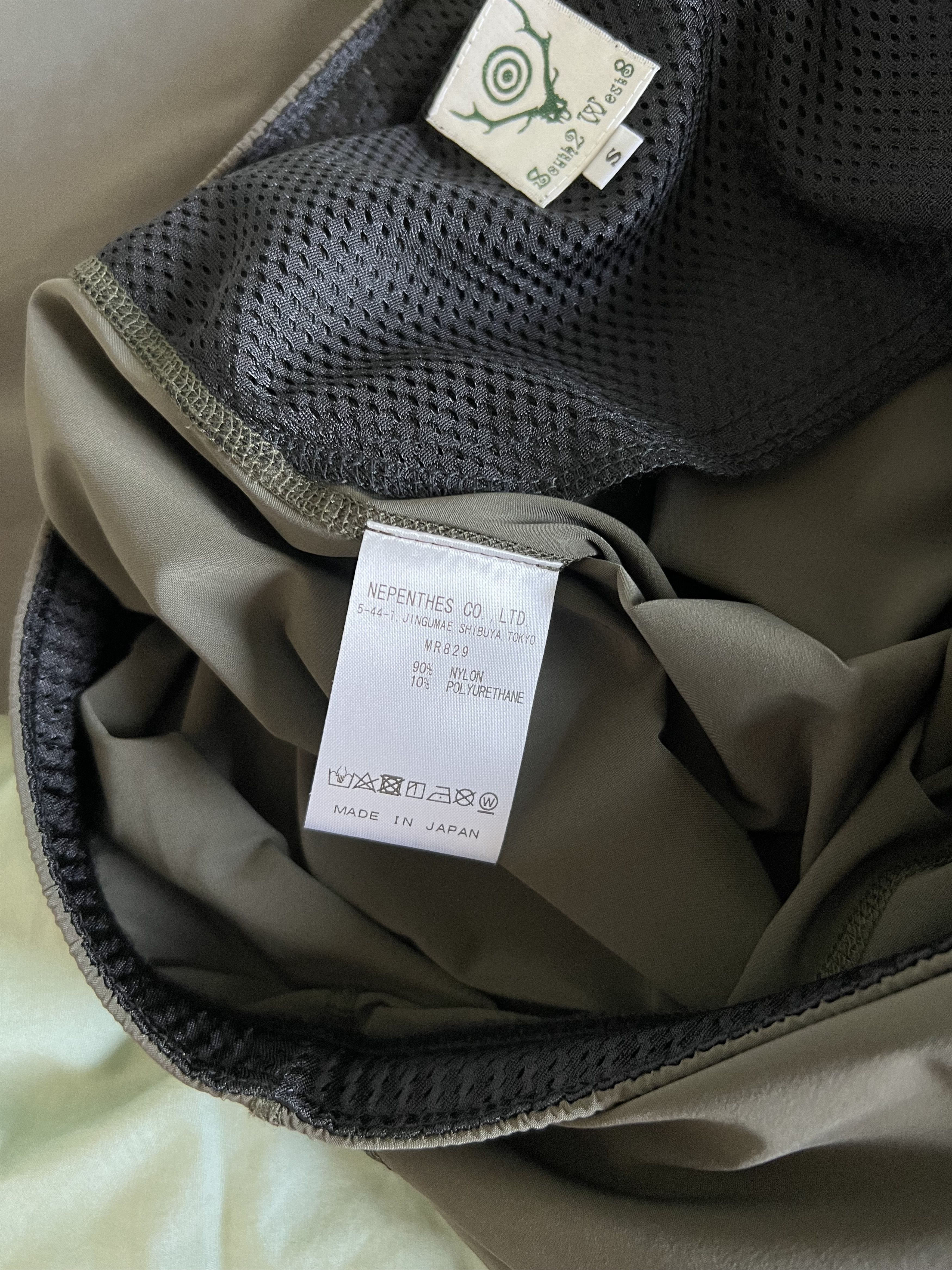 South2 West8 South2 West8 2P Cycle Pants in Olive Green Size US 29 - 7 Thumbnail