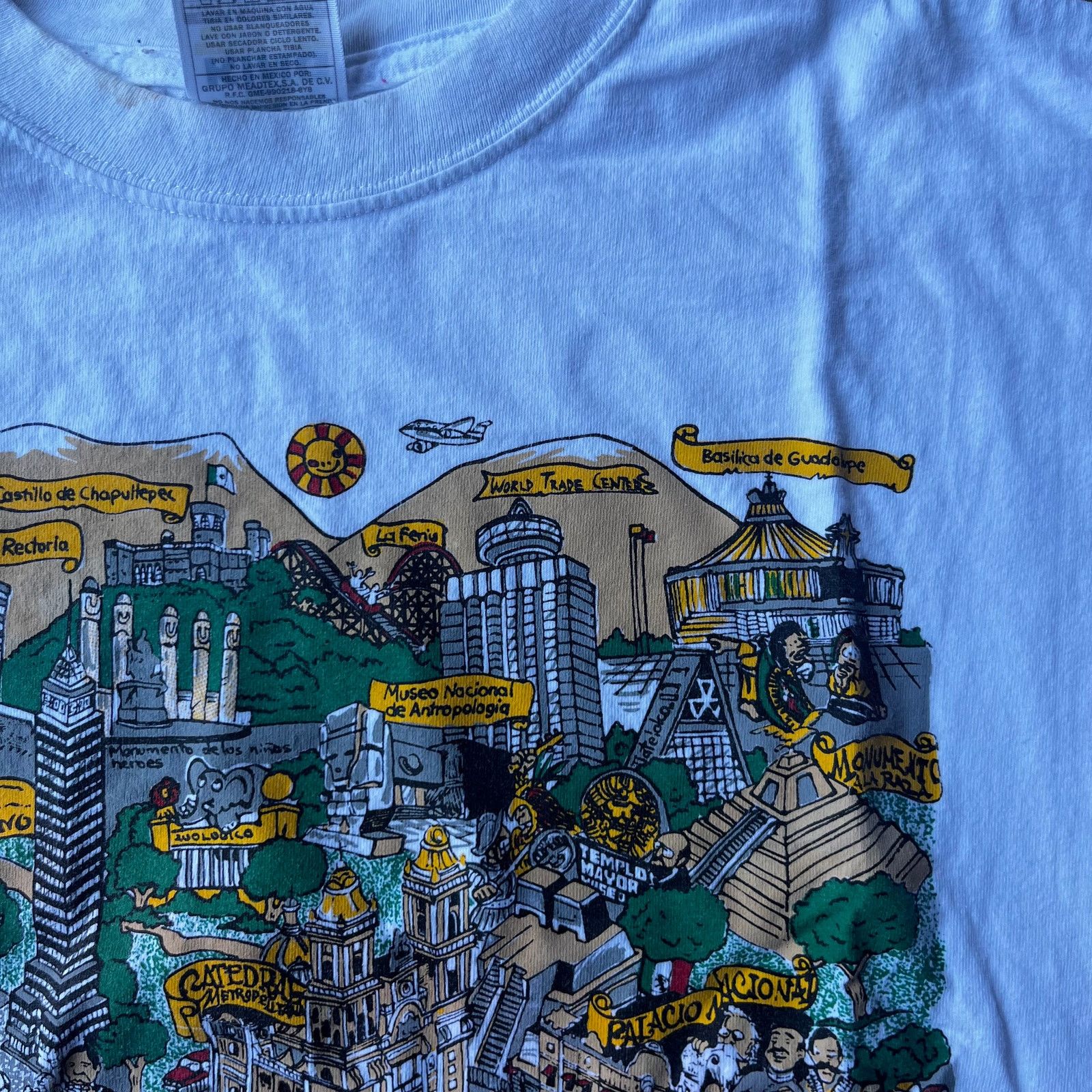 Vintage VINTAGE CD DE MEXICO NOVELTY SHIRT TOURISM ART LARGE 90S Size US L / EU 52-54 / 3 - 6 Thumbnail