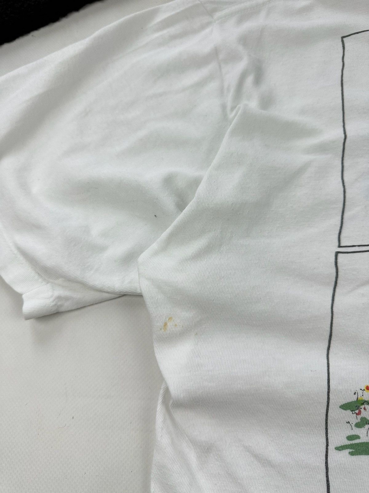 Hard Rock Cafe × Vintage Vintage 90s John Lennon art tee Hard Rock Cafe T Shirt Size US XL / EU 56 / 4 - 9 Thumbnail