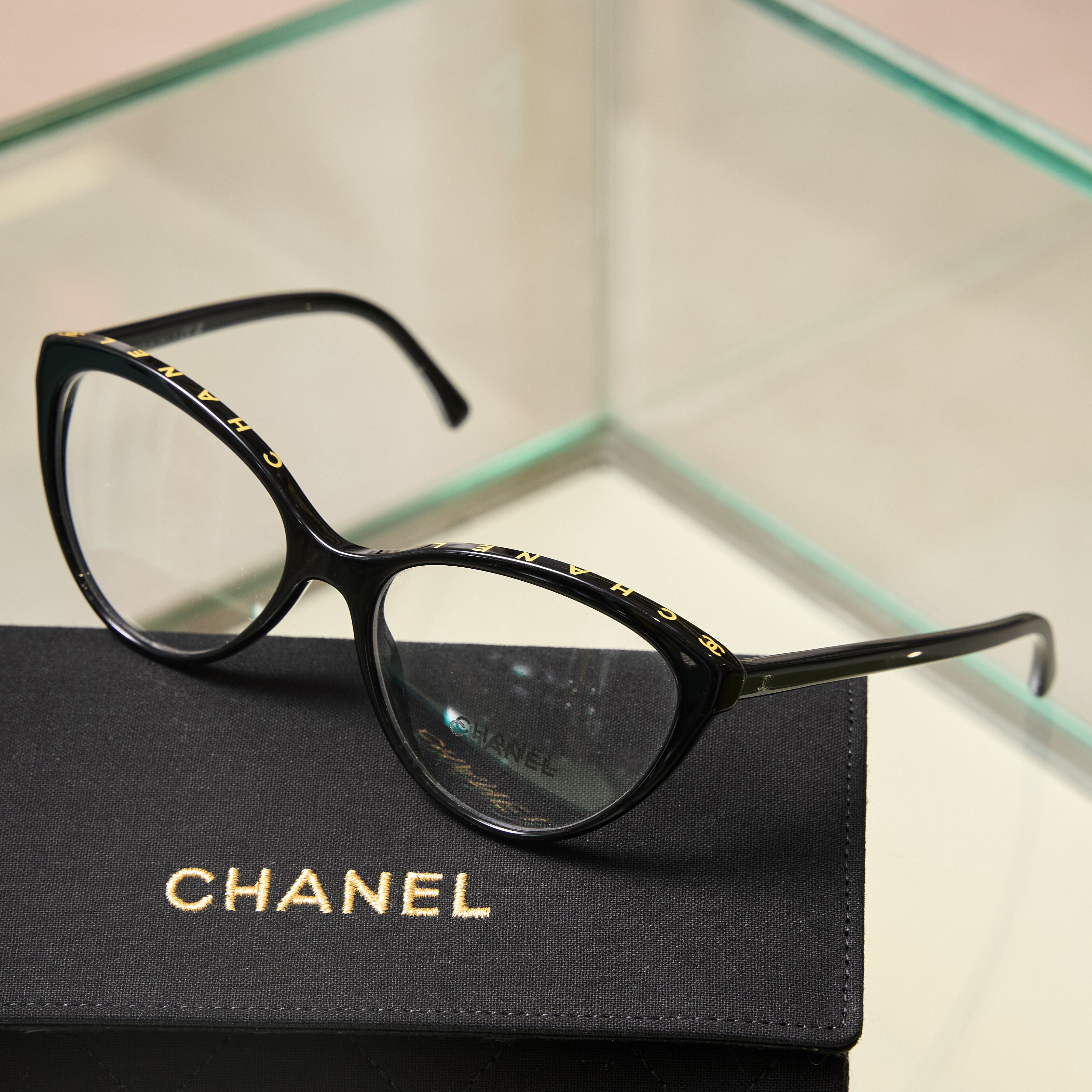 Chanel CHANEL 0CH3393 1712 Eyeglasses BLACK Size ONE SIZE - 1 Thumbnail