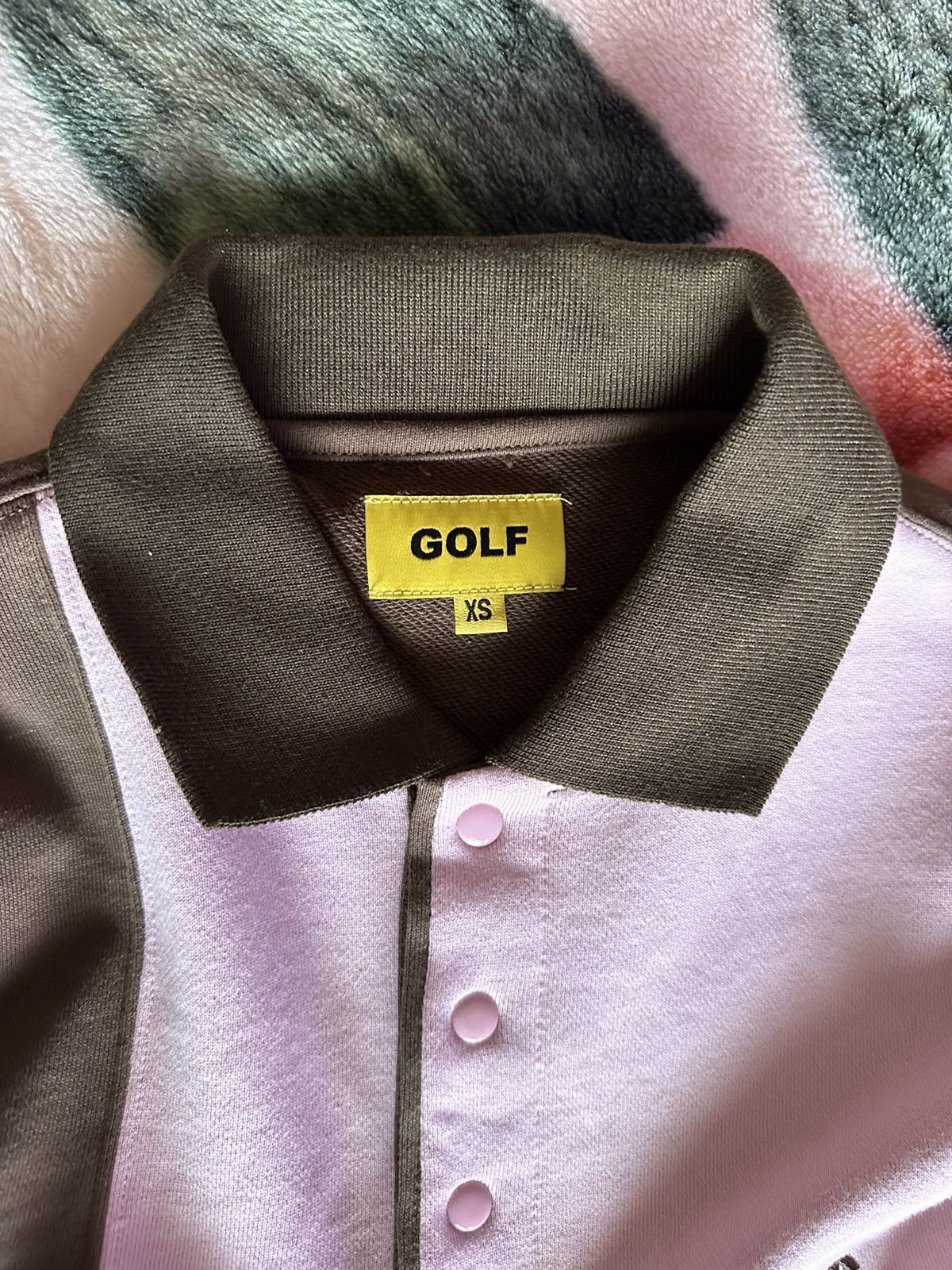 Golf Wang Golf Wang Olde Golf Patch L/S Polo Size US XS / EU 42 / 0 - 3 Thumbnail