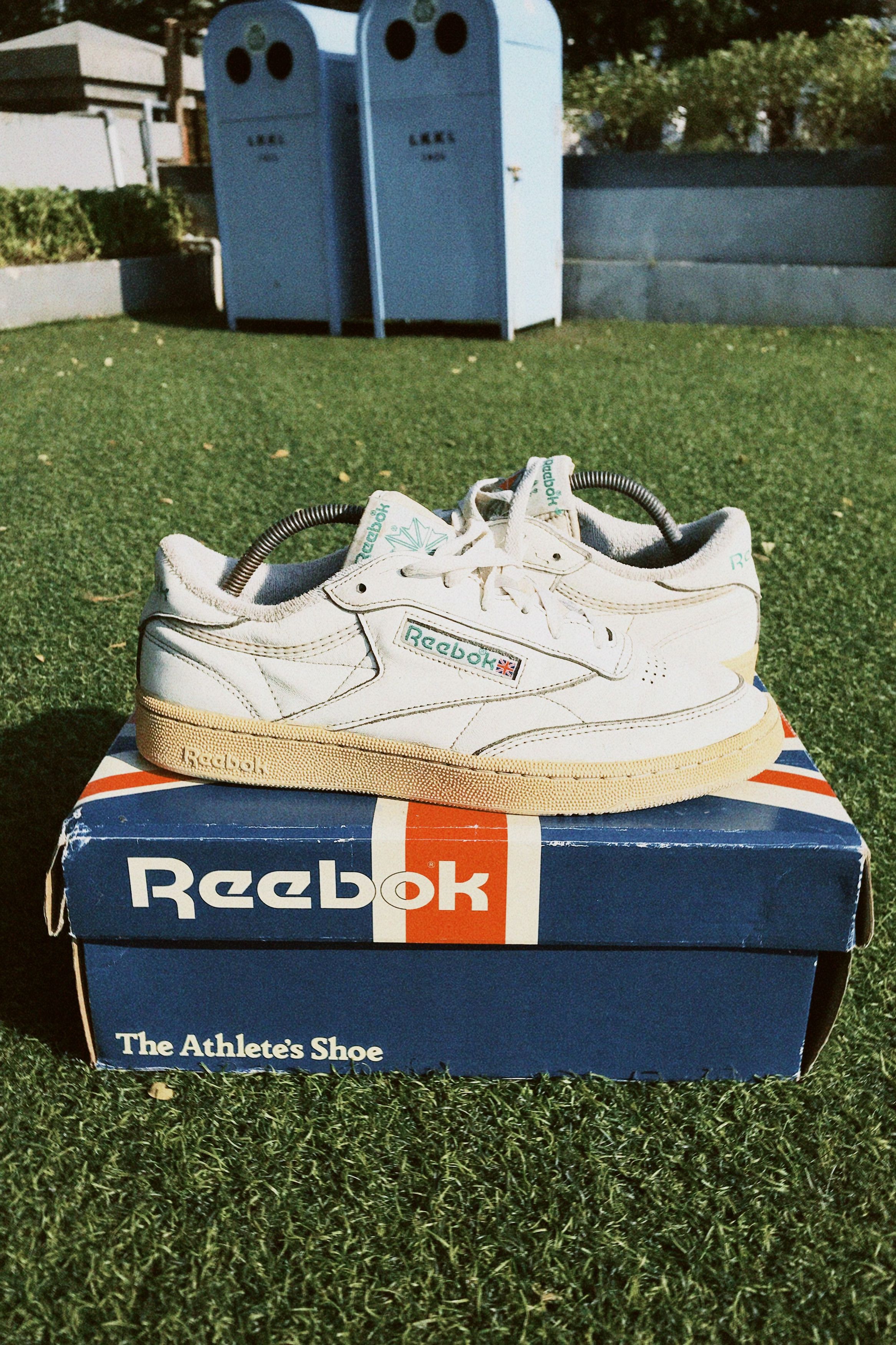 Reebok Vintage Reebok C85 TV Reebok Club C 85 TV Intense Vintage Size US 11 / EU 44 - 1 Thumbnail