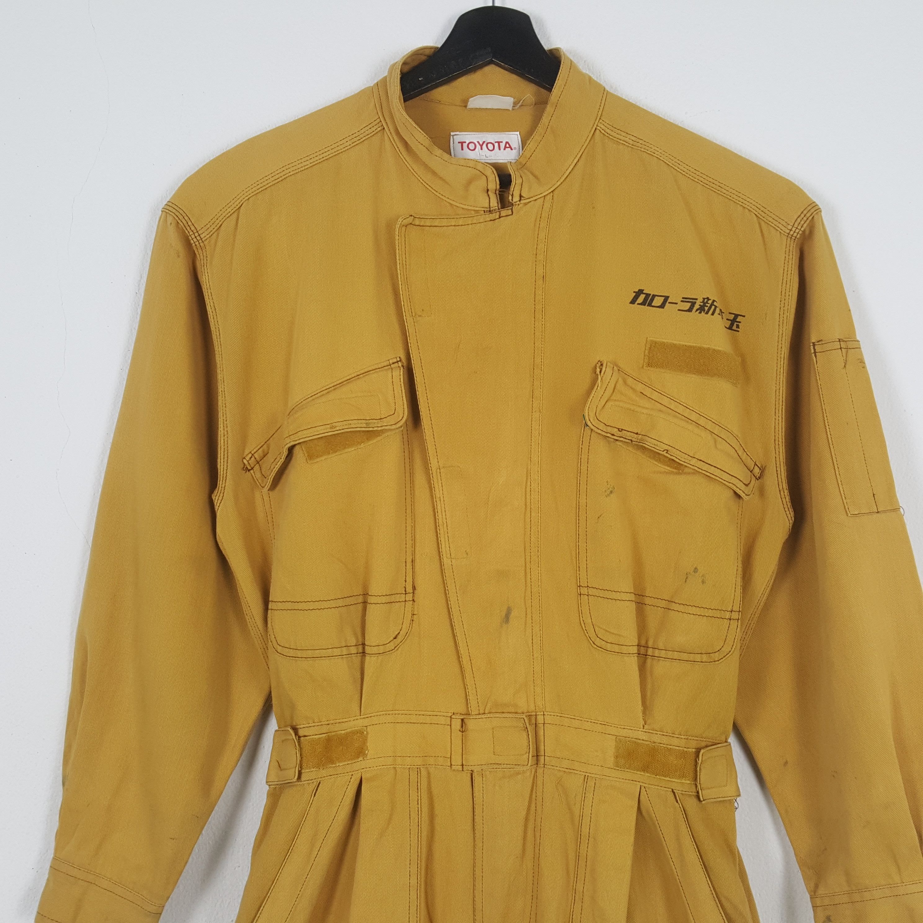 Vintage TOYOTA Japanese Motorsports Racing Coverall Jacket C286N3 Size US M / EU 48-50 / 2 - 5 Thumbnail