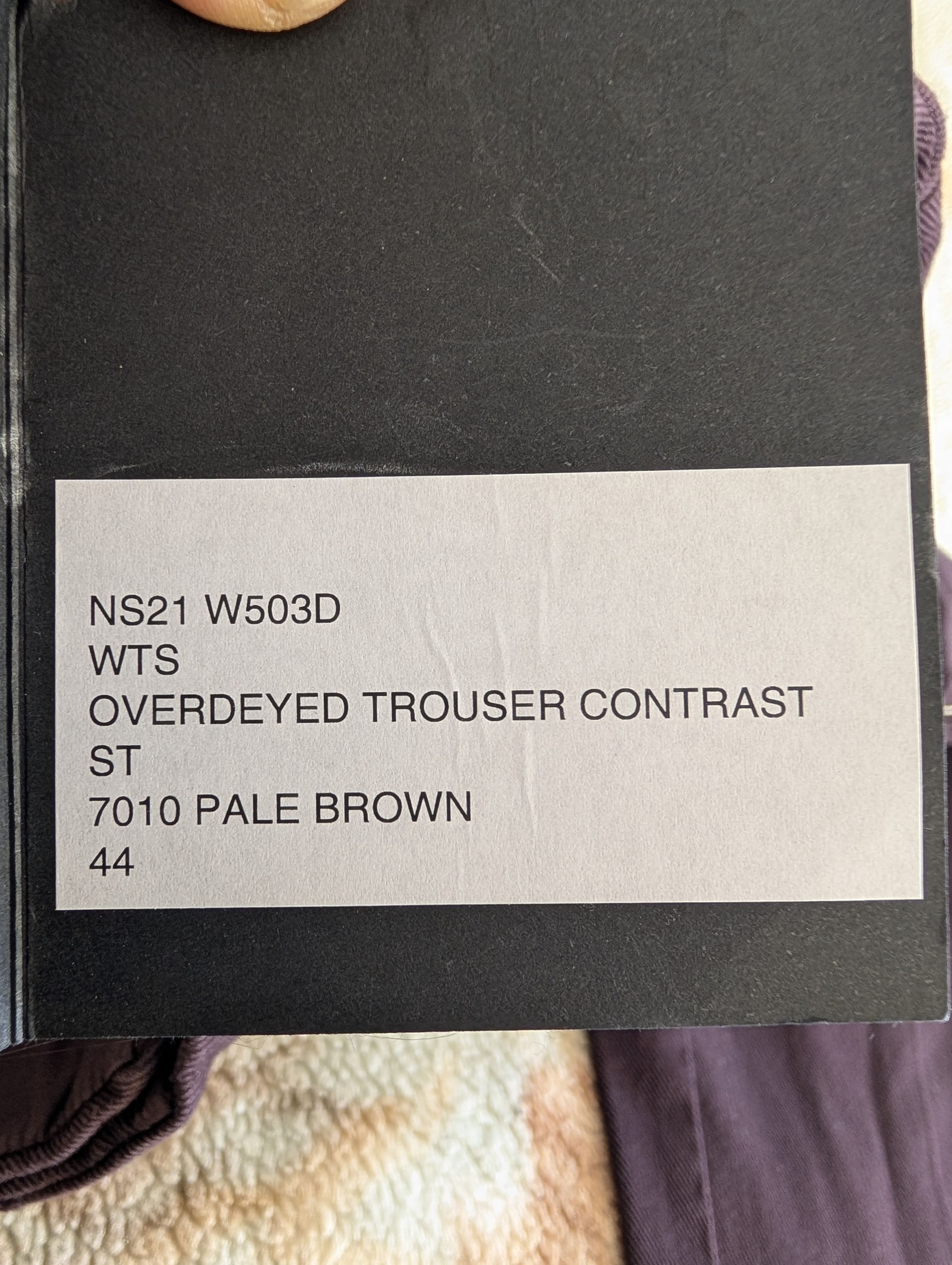 Namacheko Overdyed Trouser Size US 32 / EU 48 - 4 Thumbnail