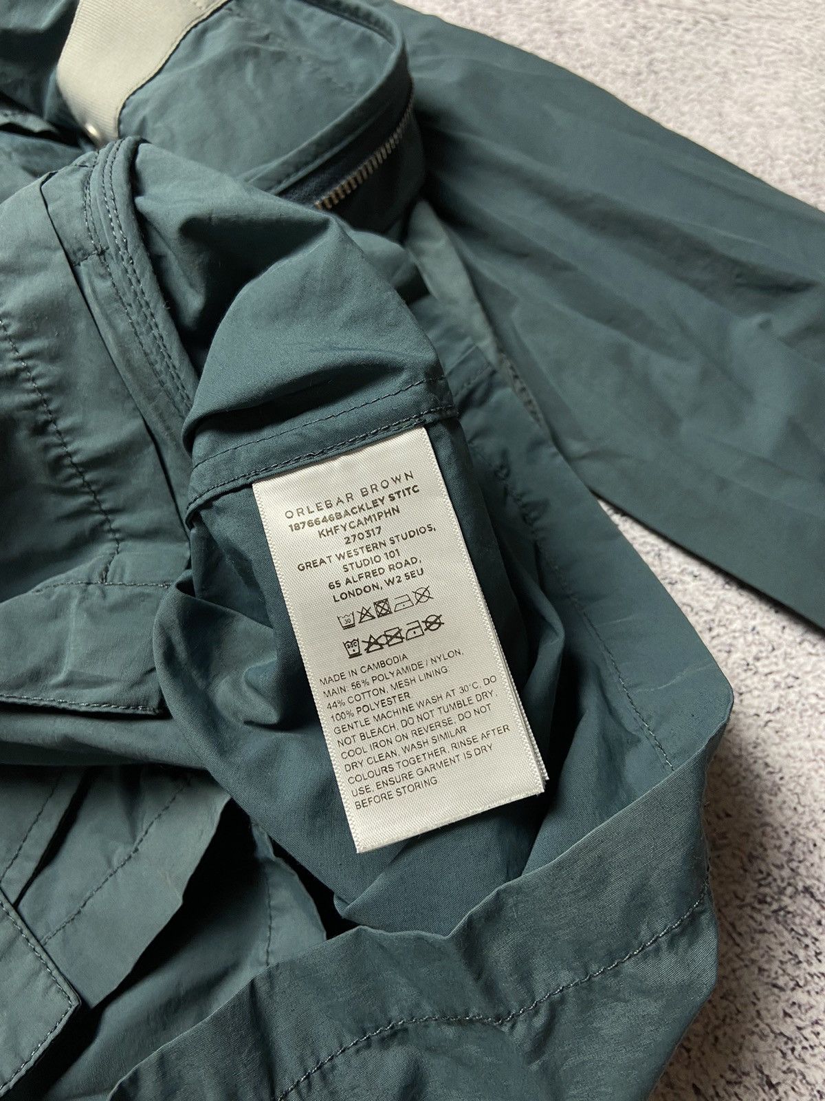 Orlebar Brown Orlebar Brown Metal Jacket Nylon Overshirt Designed Style Size US S / EU 44-46 / 1 - 15 Thumbnail