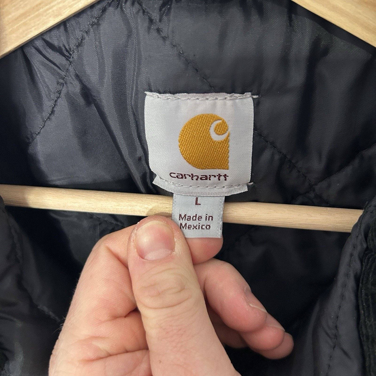 Carhartt Vintage Carhartt Quilt-Lined Artic Jacket “Black” J002 BLK Size US L / EU 52-54 / 3 - 11 Thumbnail