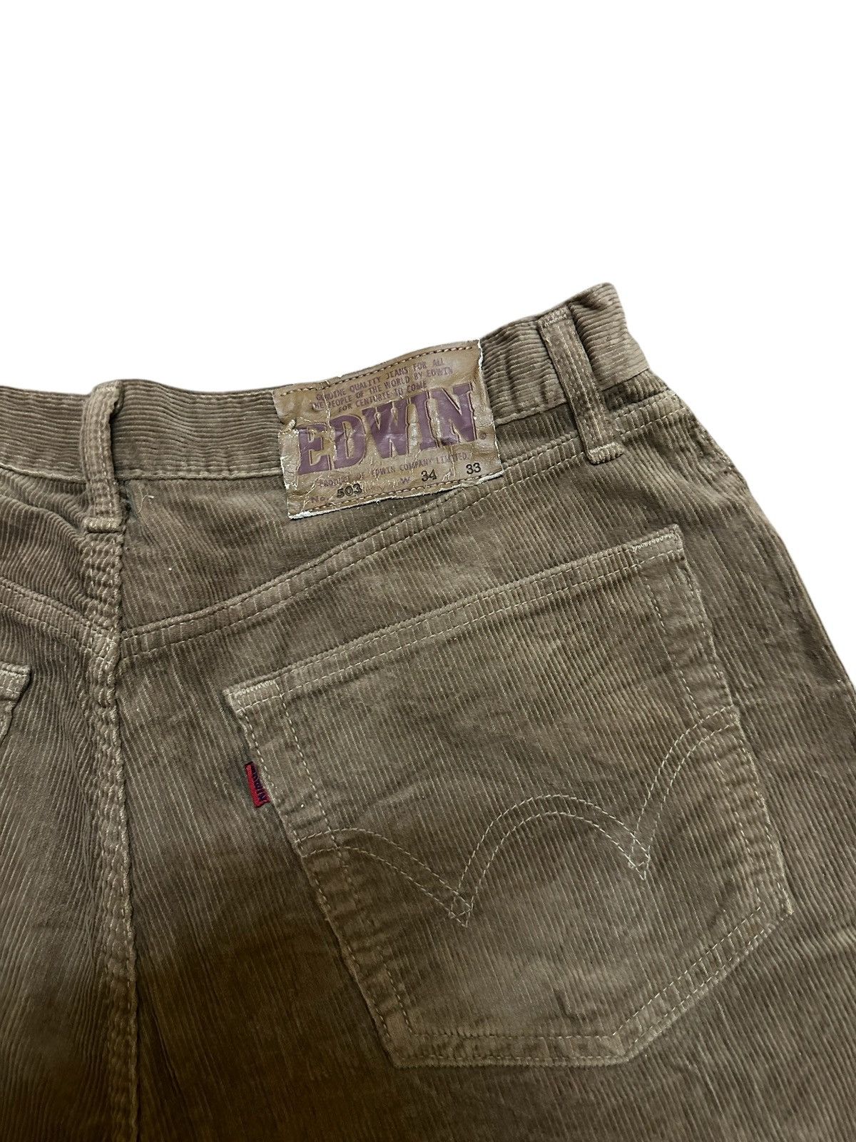 Edwin × Vintage Vintage edwin corduroy pants Size US 33 - 8 Thumbnail