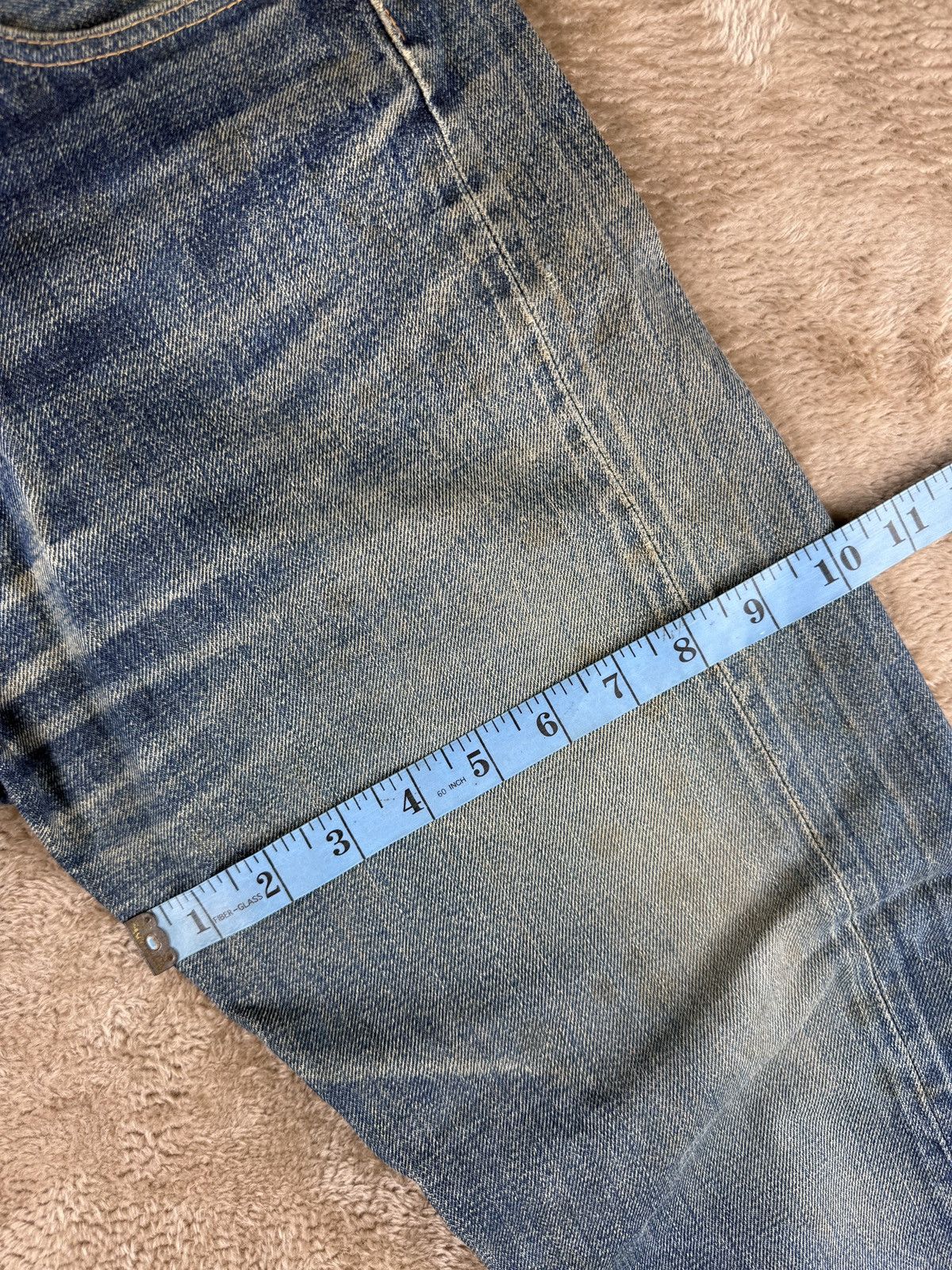 Denime Vtg Denime Lot66 jeans Selvedge Japan Made Grunge Style Size US 29 - 20 Thumbnail