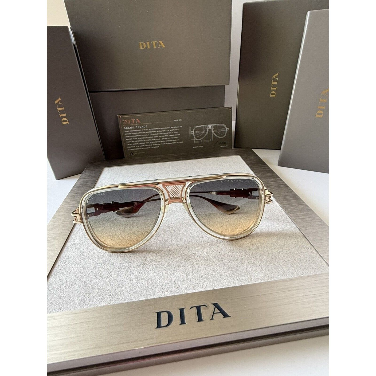 Dita NEW Dita STATESMAN SIX DTX132-52-01-Z Eyeglasses | Grailed