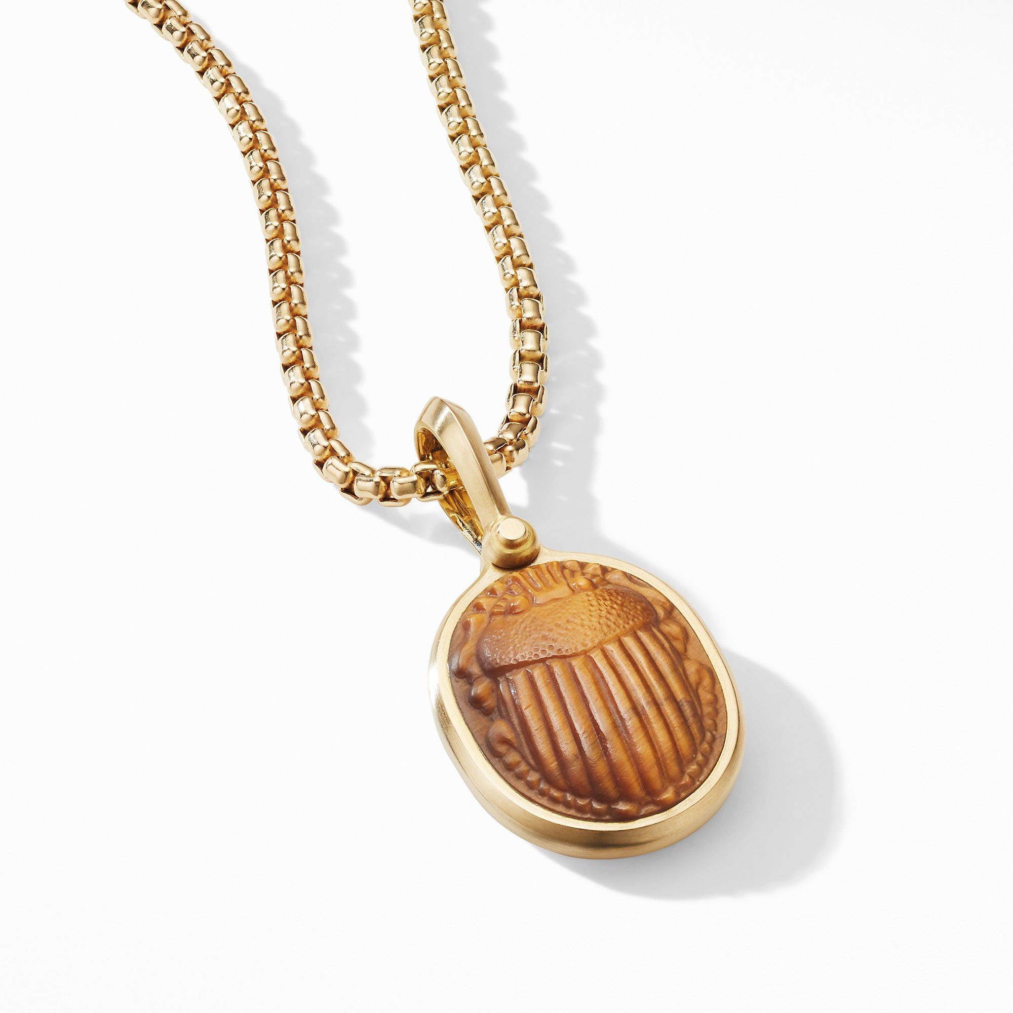 David Yurman o1w1db10526 D25345M /Size 10/Petrvs Scarab Amulet in Golden Size ONE SIZE - 2 Thumbnail