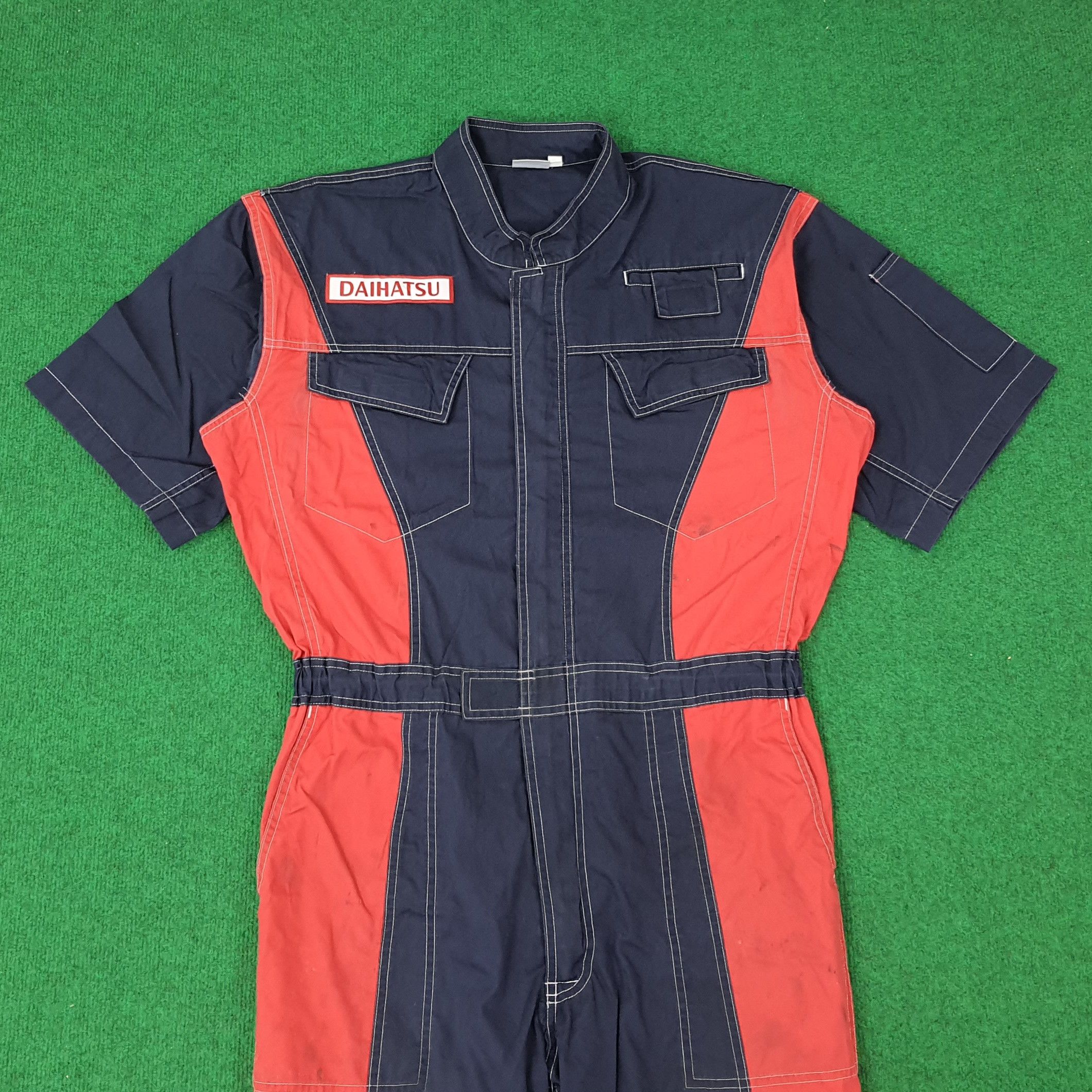 Japanese Brand × Vintage Vintage DAIHATSU Japan Racing Motorsports Coverall C232N10 Size US L / EU 52-54 / 3 - 3 Thumbnail