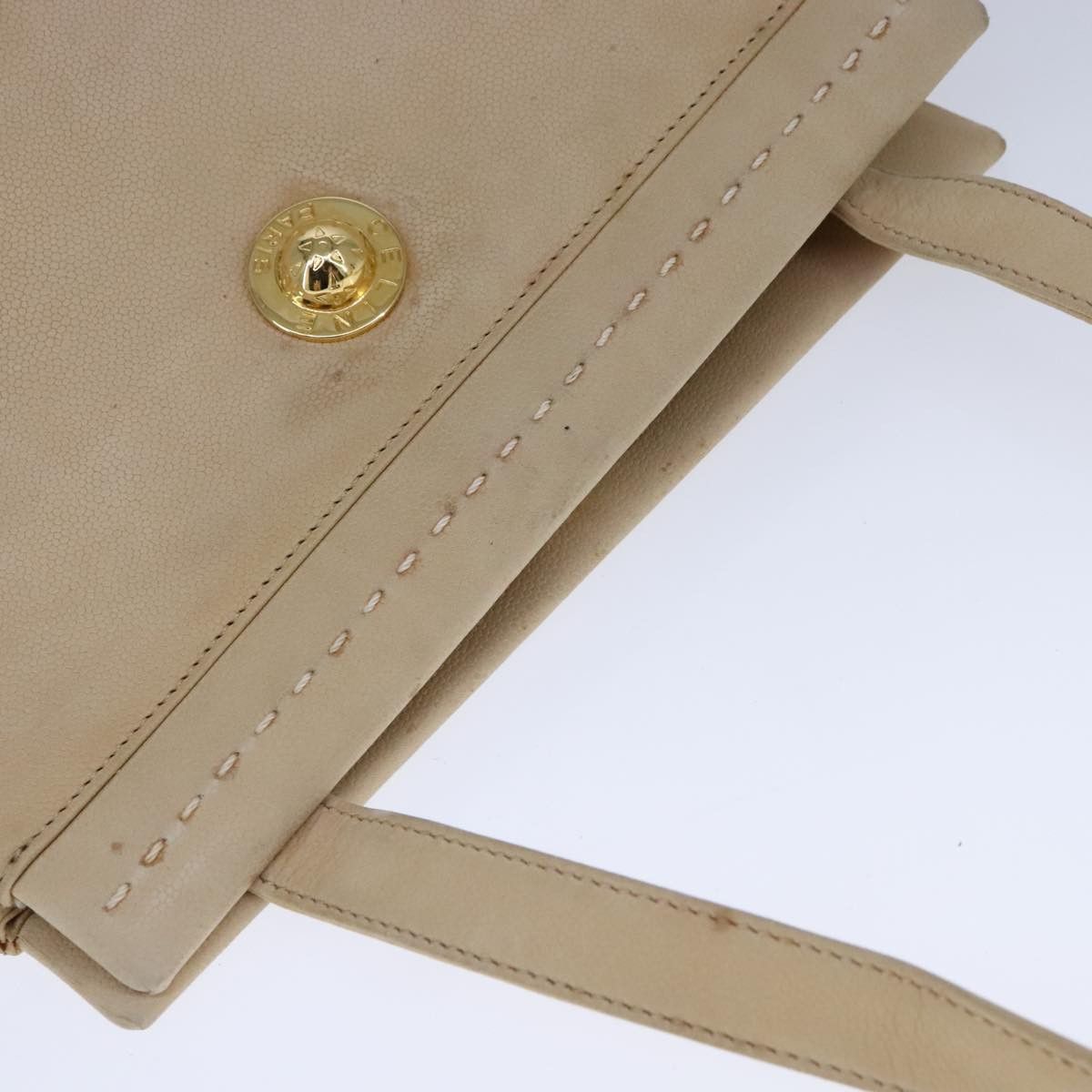 Celine CELINE Shoulder Bag Leather Beige Size ONE SIZE - 6 Thumbnail