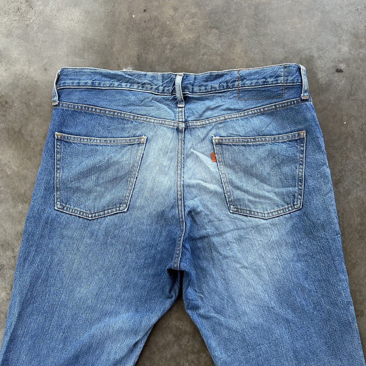 Japanese Brand Vintage Japanese Distressed Jean Faded Denim Pant W36 Size US 36 / EU 52 - 12 Thumbnail
