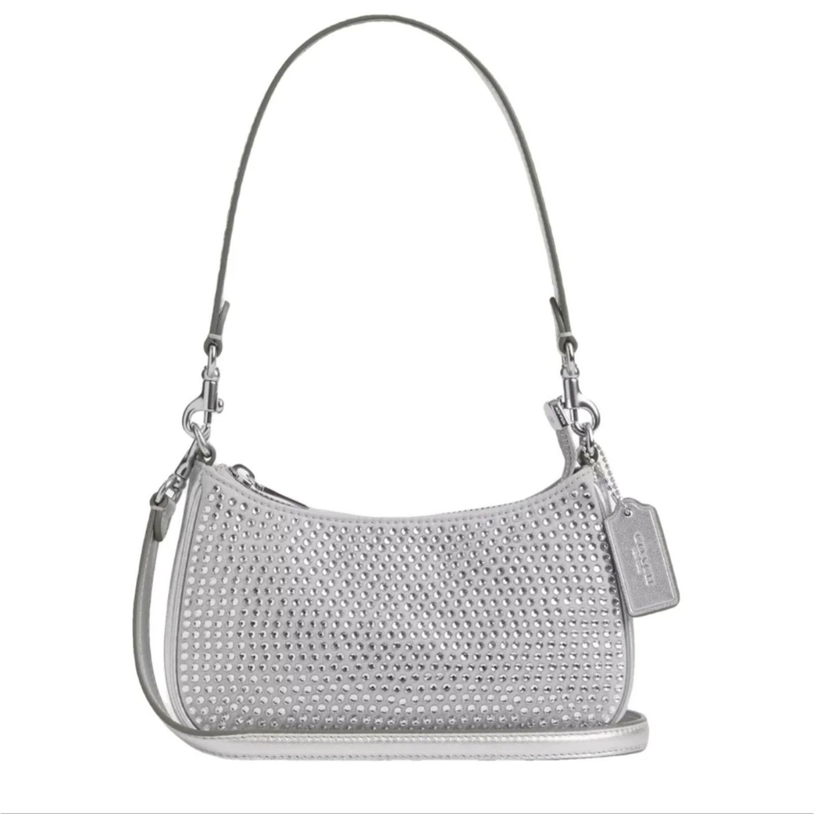 Coach Coach Teri Mini Crossbody Bag Leather Crystal Shoulder Size ONE SIZE - 1 Thumbnail