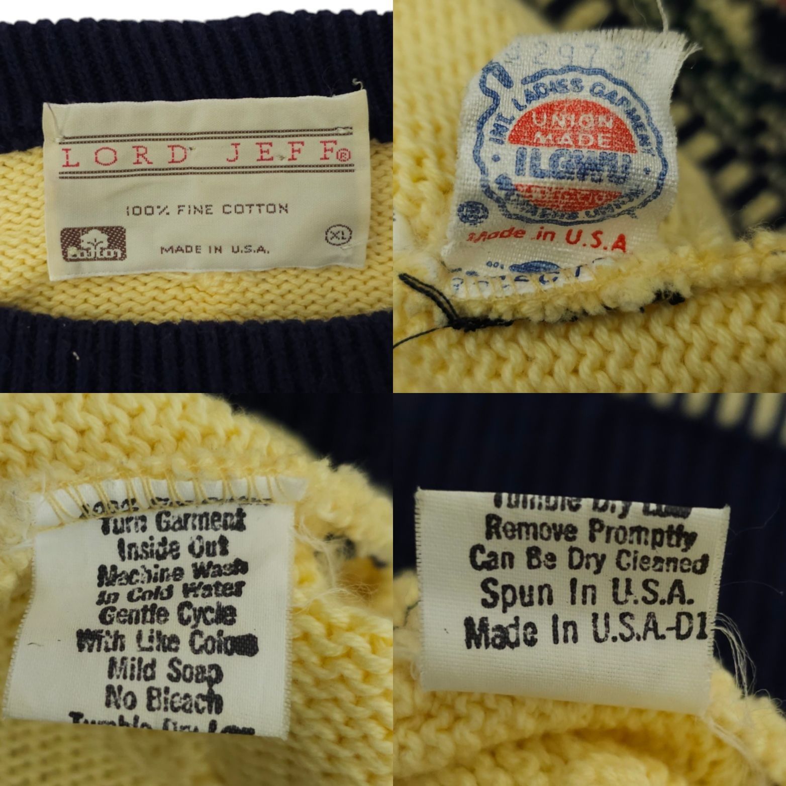Other Lord Jeff Pullover Sweater Mens XL Grandpa Vintage 90s Crew Size US XL / EU 56 / 4 - 8 Thumbnail