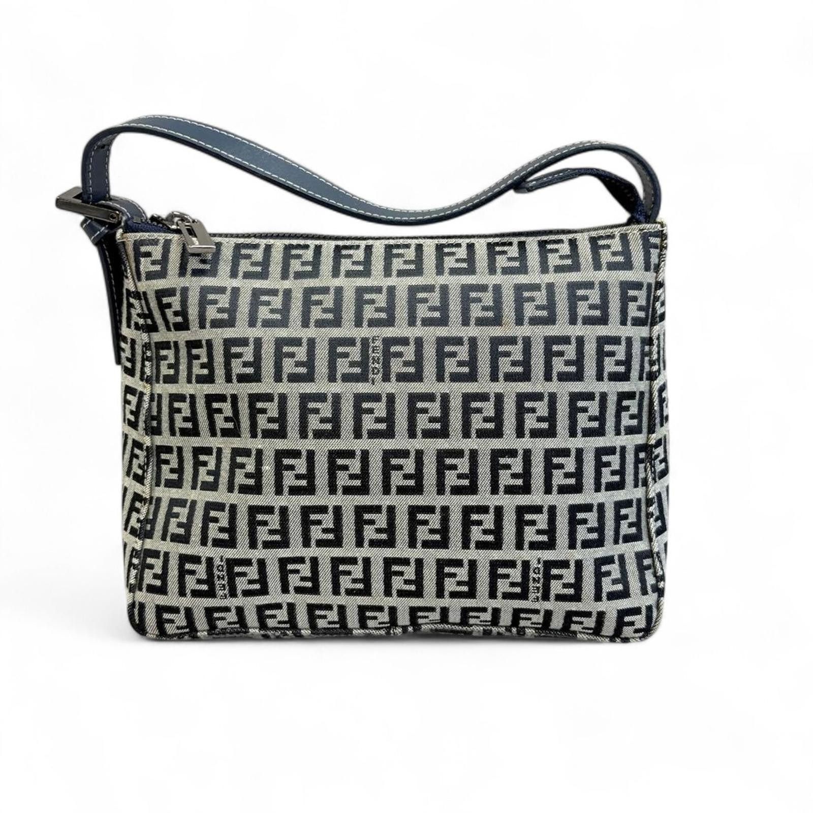 Fendi Fendi - Monogram Canvas Shoulder Bag Size ONE SIZE - 5 Thumbnail