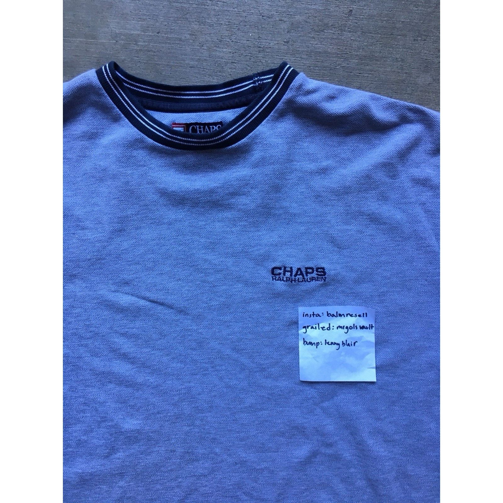 Ralph Lauren Vintage Chaps Ralph Lauren T-shirt Size US XL / EU 56 / 4 - 2 Thumbnail