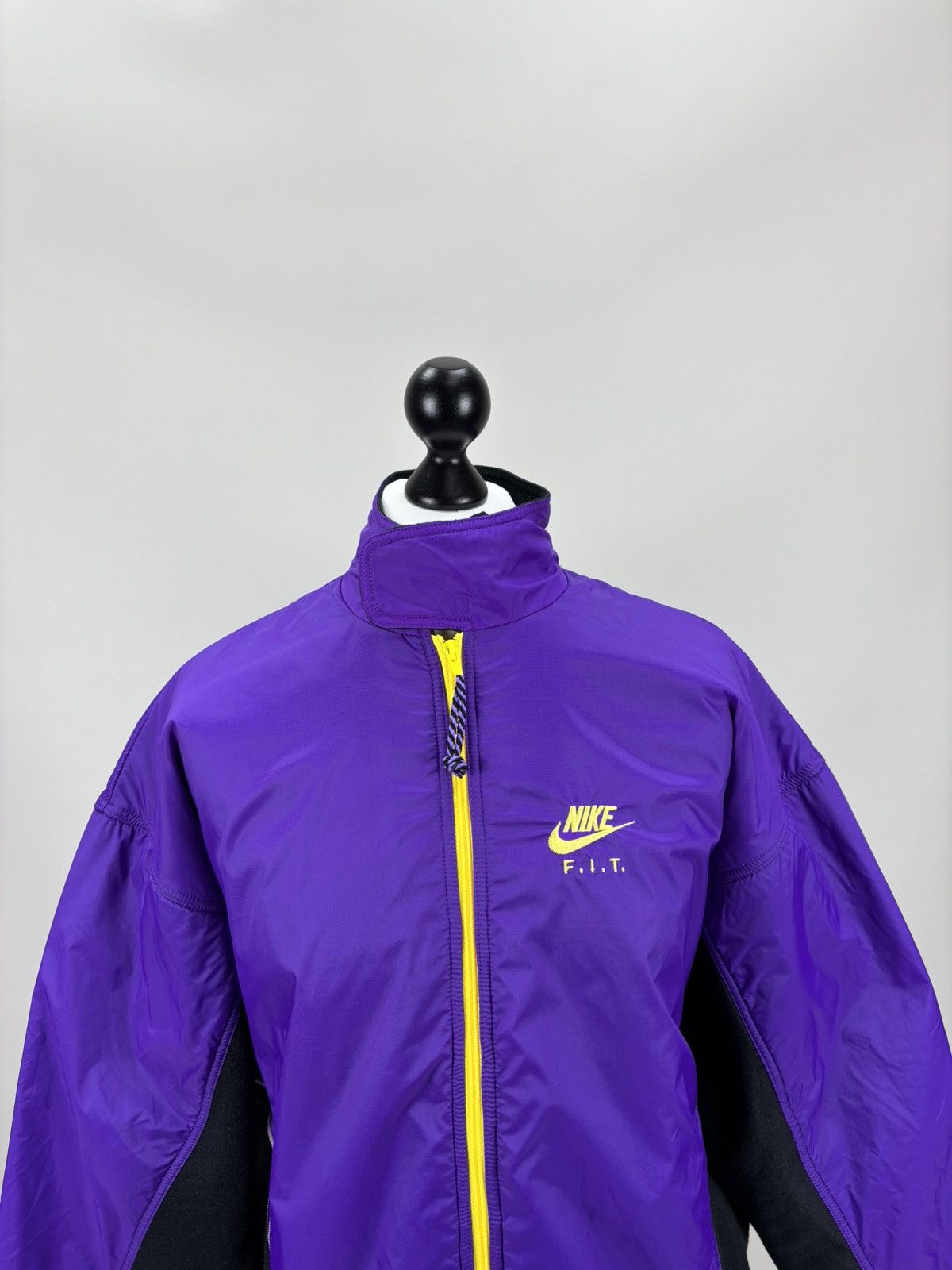 Nike × Vintage Mens vintage fleece jacket Nike F.I.T Size XL Size US XL / EU 56 / 4 - 3 Thumbnail