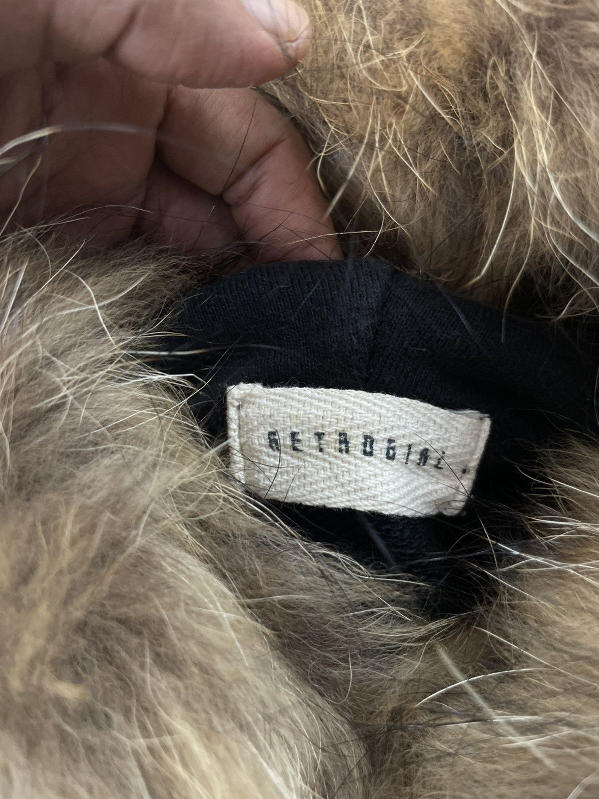 Japanese Brand Japanese Underground Fur Hoodie Size S / US 4 / IT 40 - 3 Thumbnail