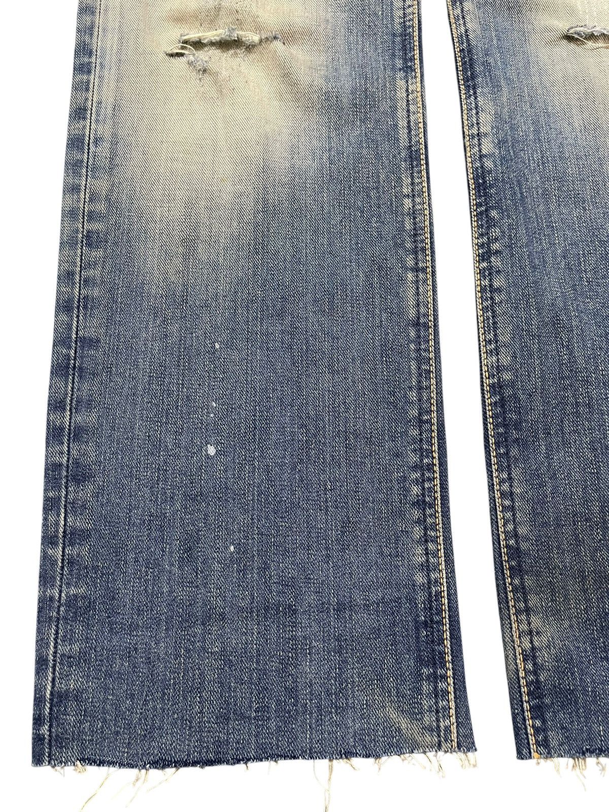 Lee Vintage Lee Mud Faded Wash Distress Style Jeans Size US 30 / EU 46 - 7 Thumbnail