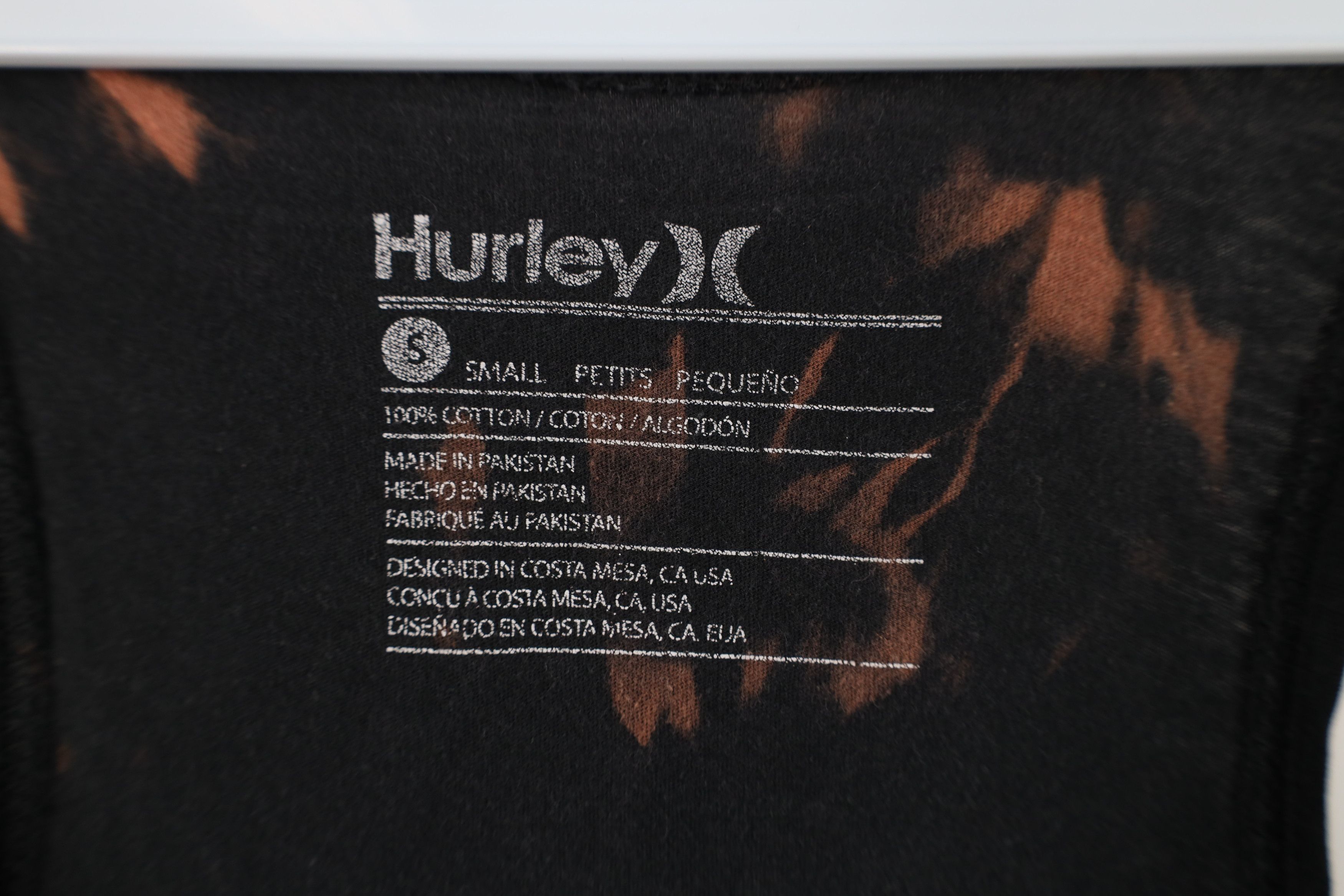 Hurley Vintage Y2K Hurley Surfing Acid Wash Tank Top T-Shirt Size S / US 4 / IT 40 - 7 Thumbnail
