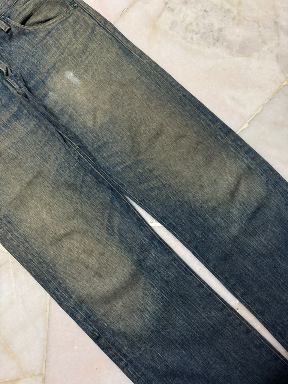 Levi's 💥Insane💥90s Levi’s 505 Premium Rusty Mudwash Thrashed Nice Size US 30 / EU 46 - 7 Thumbnail