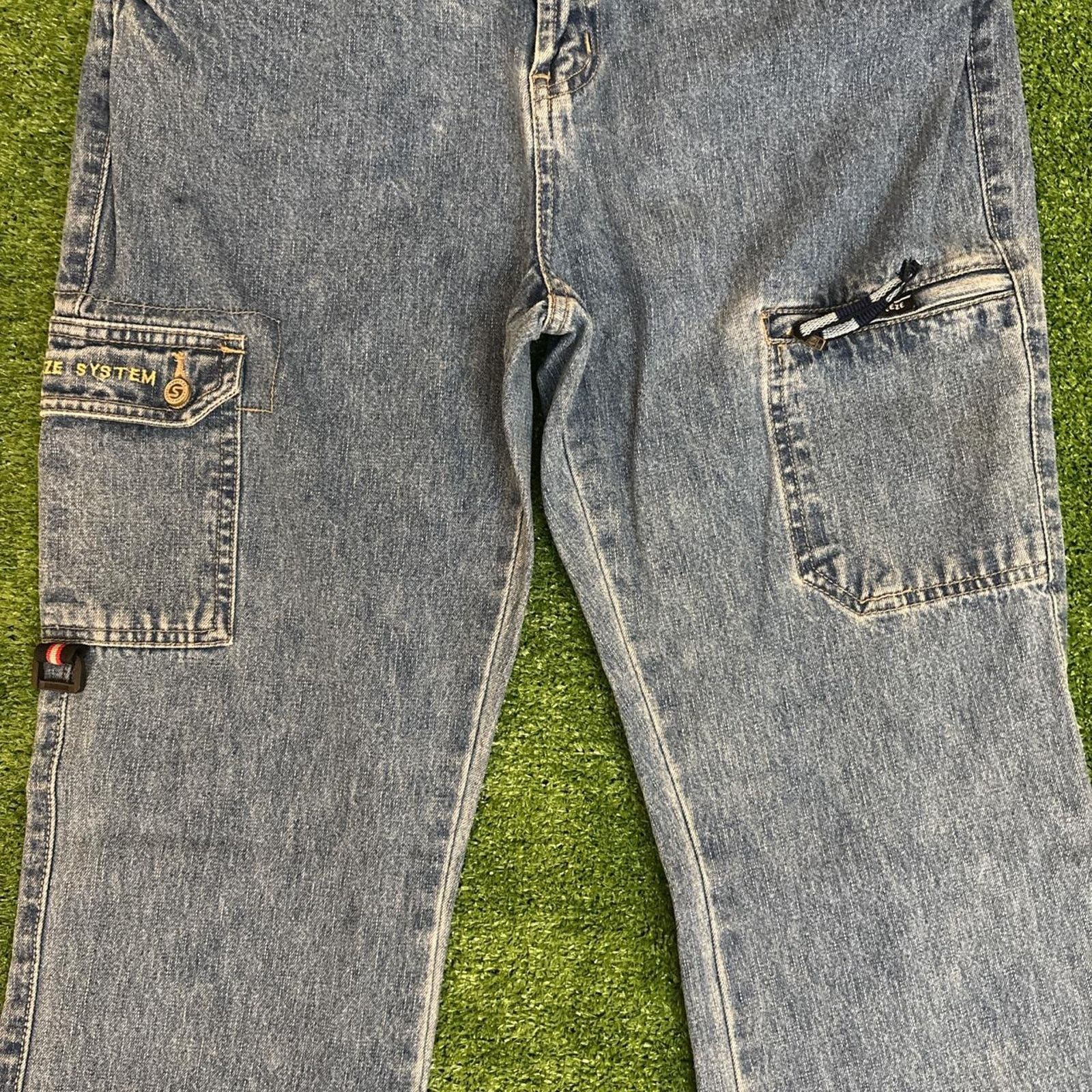 Other Women’s Retro Stephen Hardy Squeeze Denim Utility Jeans Size 29" - 4 Thumbnail