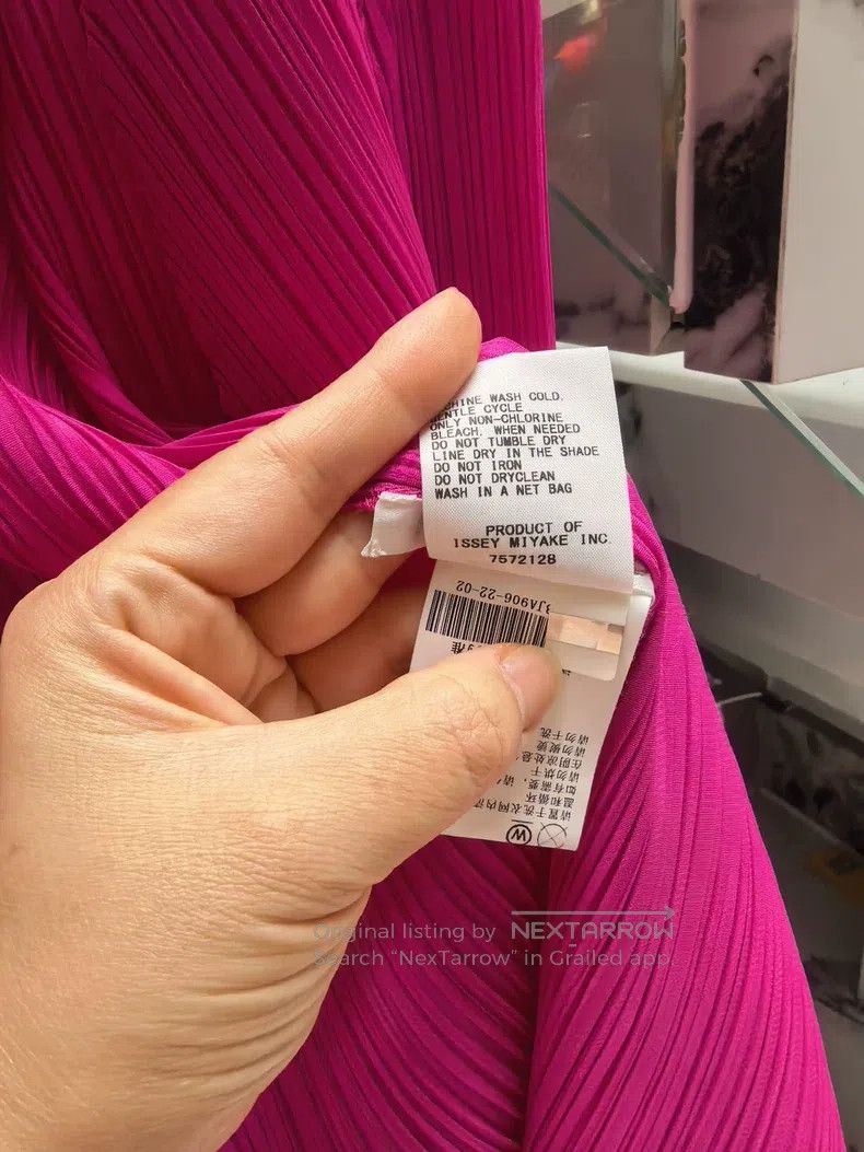 Issey Miyake Issey Miyake Iridescent Cardigan Trench Coat - Fuchsia Size M / US 6-8 / IT 42-44 - 3 Thumbnail