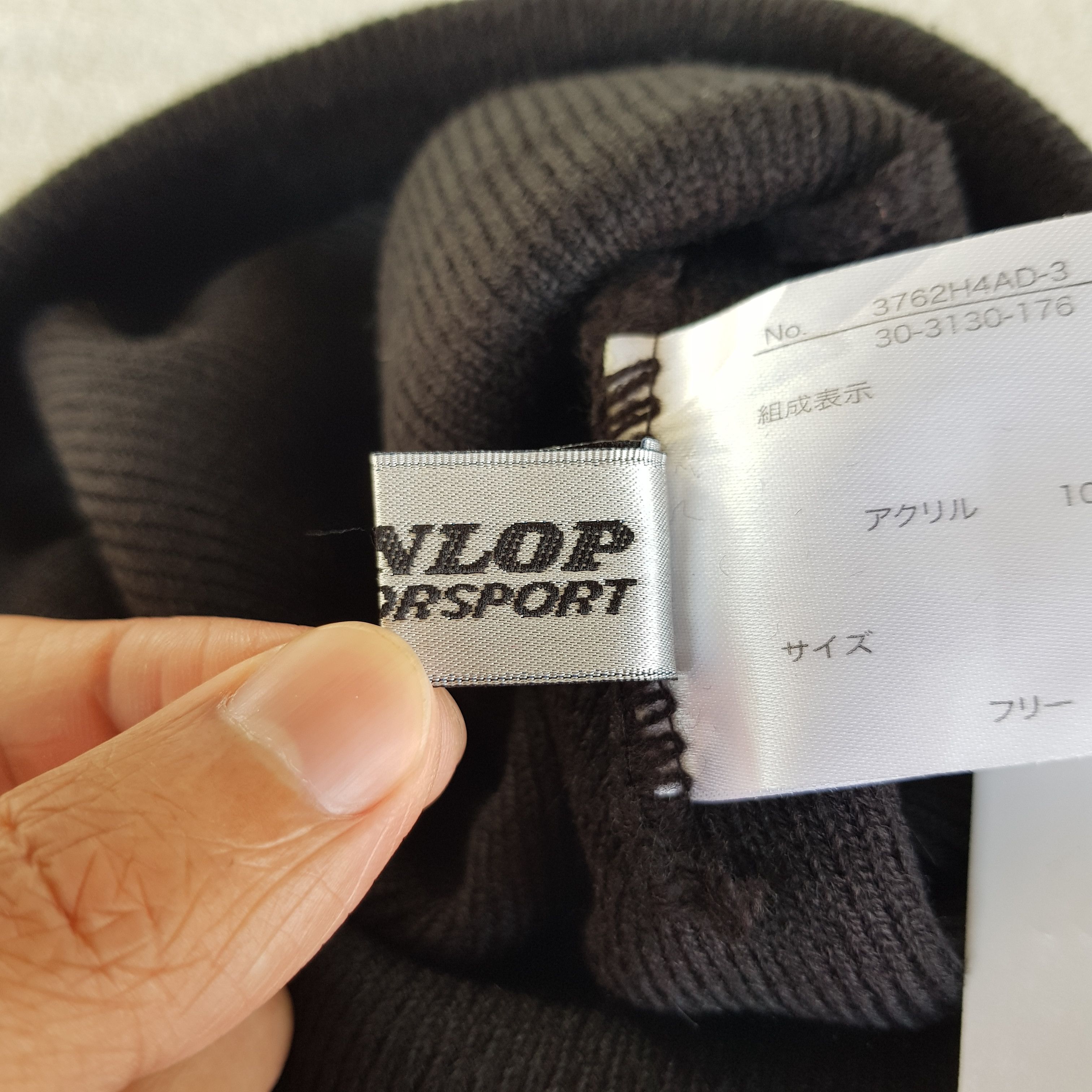 Other Vintage Dunlop Motorsports Beanie Racing Snow Caps Hats Size ONE SIZE - 7 Thumbnail