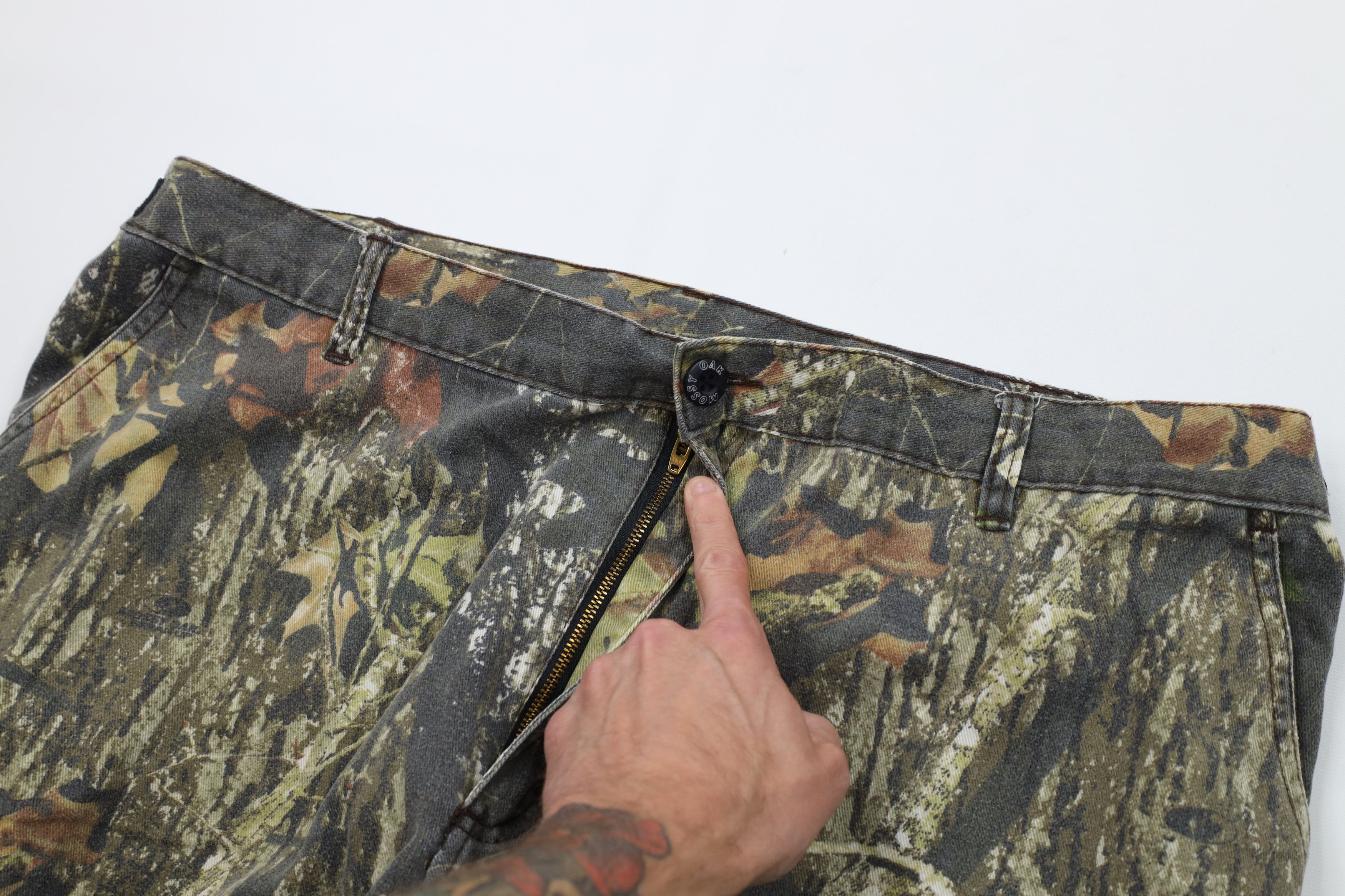 Vintage Vintage Streetwear Mossy Oak Camouflage Wide Leg Cargo Pants Size US 40 / EU 56 - 7 Thumbnail