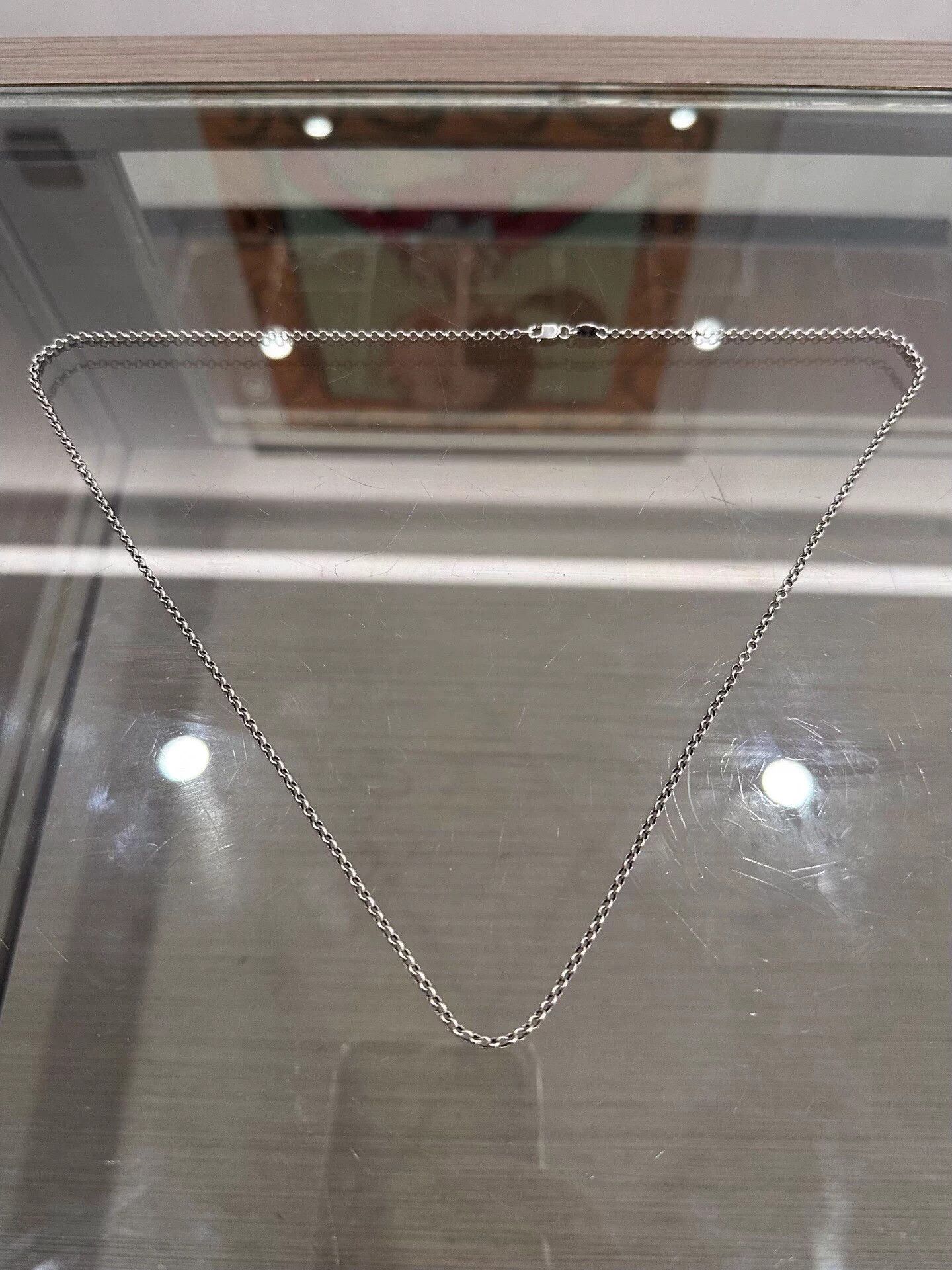 Chrome Hearts Chrome Hearts Rollchain O-chain 60cm Silver Necklace Size ONE SIZE - 1 Thumbnail