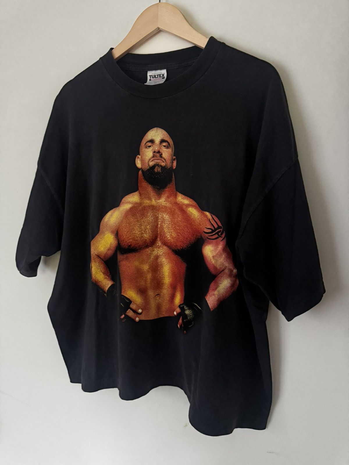WWF Rare 90s Y2K WWF Goldberg Wrestling Tee Vintage Size US XL / EU 56 / 4 - 3 Thumbnail