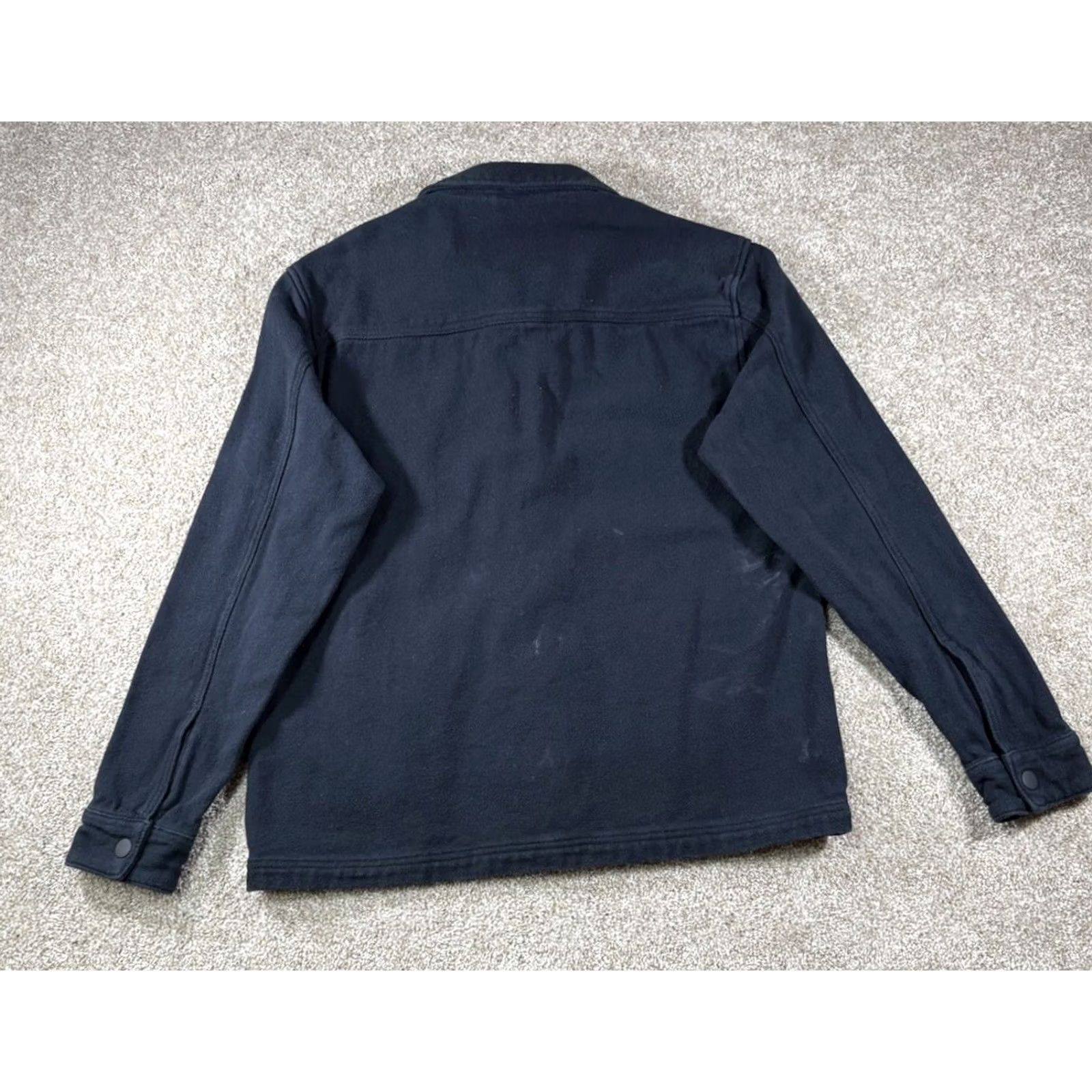 Ben Sherman VINTAGE Ben Sherman Shacket Shirt Ben Sherman Long Sleeve Black Button Up Shirt Shacket Men’s Size M Regular Fit Cotton 100% COTTON Button-Up Pocketed Size US M / EU 48-50 / 2 - 2 Thumbnail