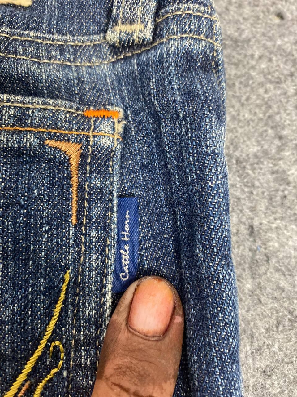 Japanese Brand cattle hour by bobson bootcut distressed denim Size 28" / US 6 / IT 42 - 6 Thumbnail