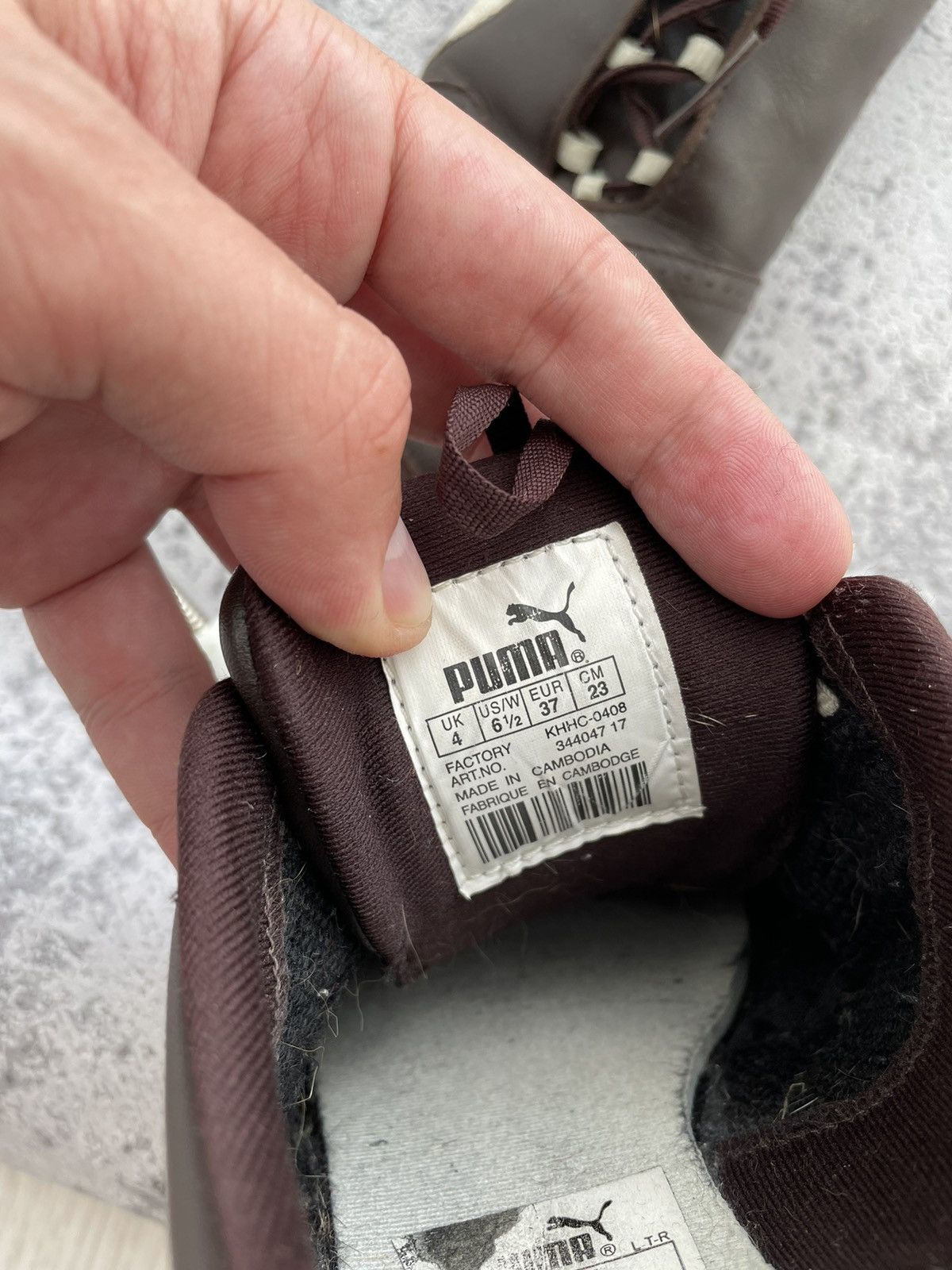 Puma Vintage Puma Racing Brown Leather Japanese Shoes Size US 6.5 / IT 36.5 - 11 Thumbnail
