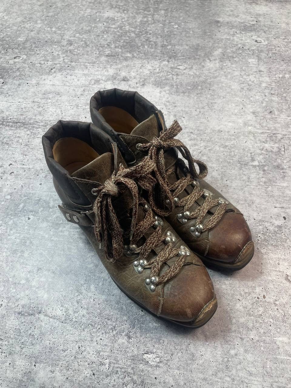Santoni Vintage Santoni Hiking Leather Boots Y2K Size US 9.5 / EU 42-43 - 3 Thumbnail